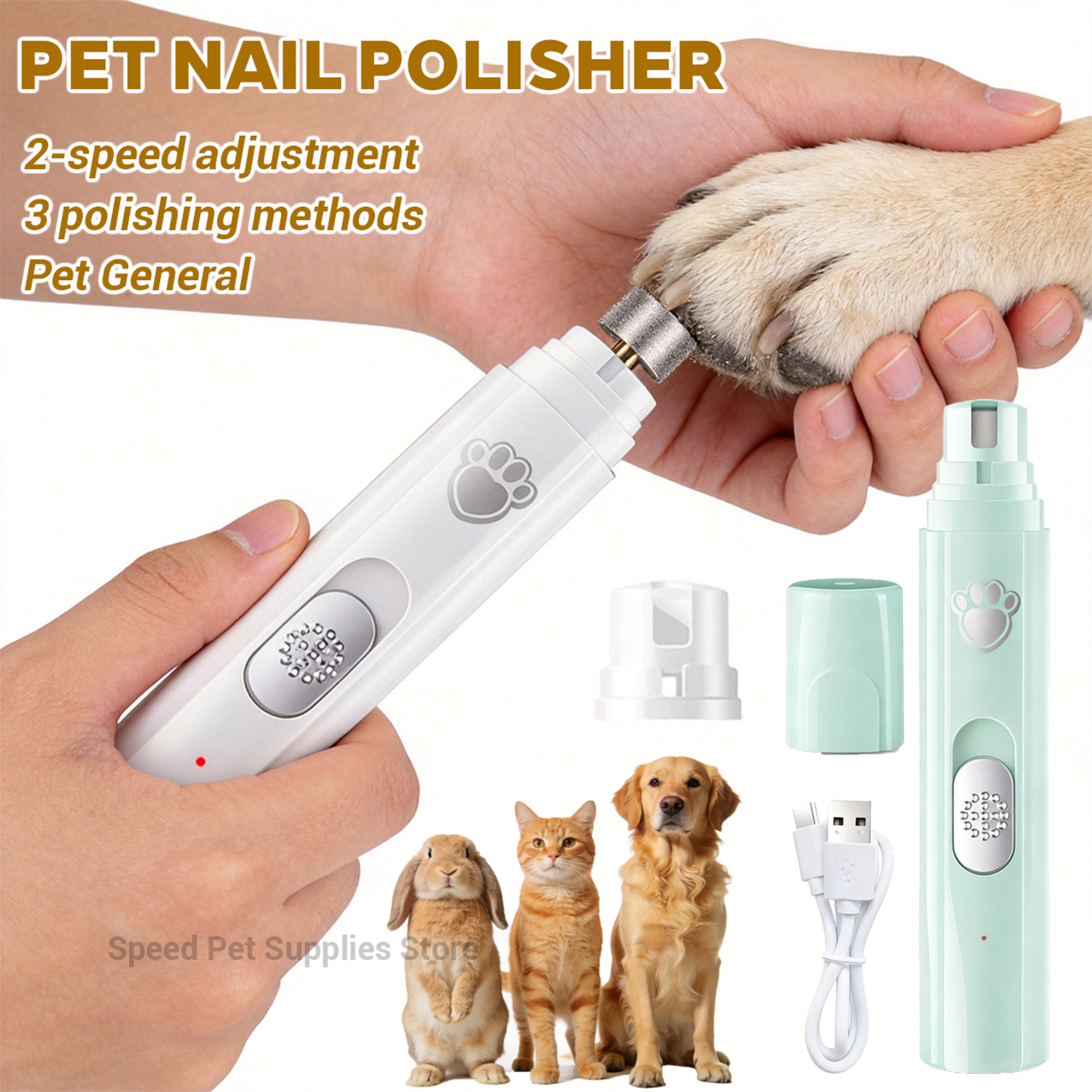 pro rechargeable dog nail grinder for safe & stress-free pet grooming