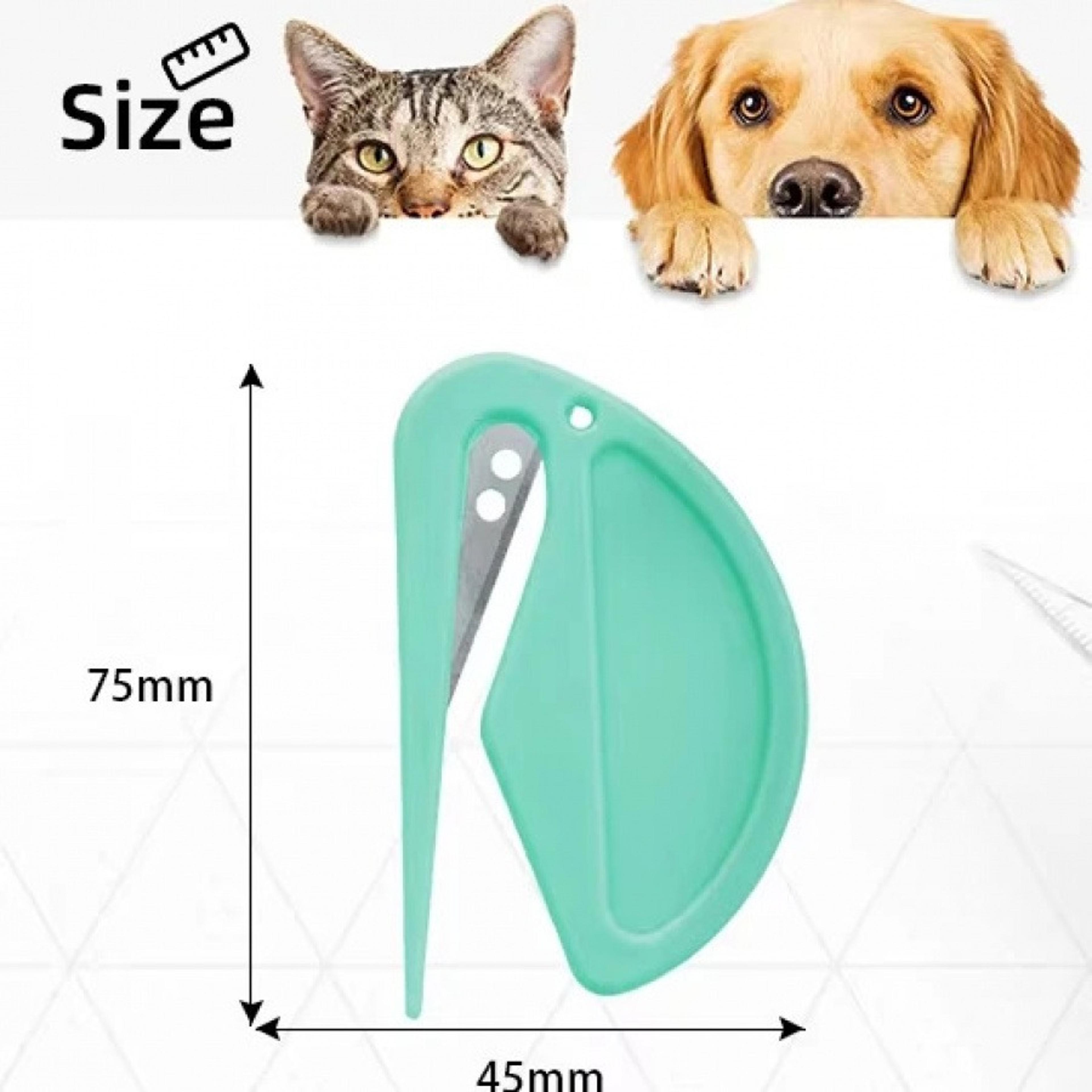 pet grooming comb for long hair dogs & cats professional pet grooming comb & knot remover tool