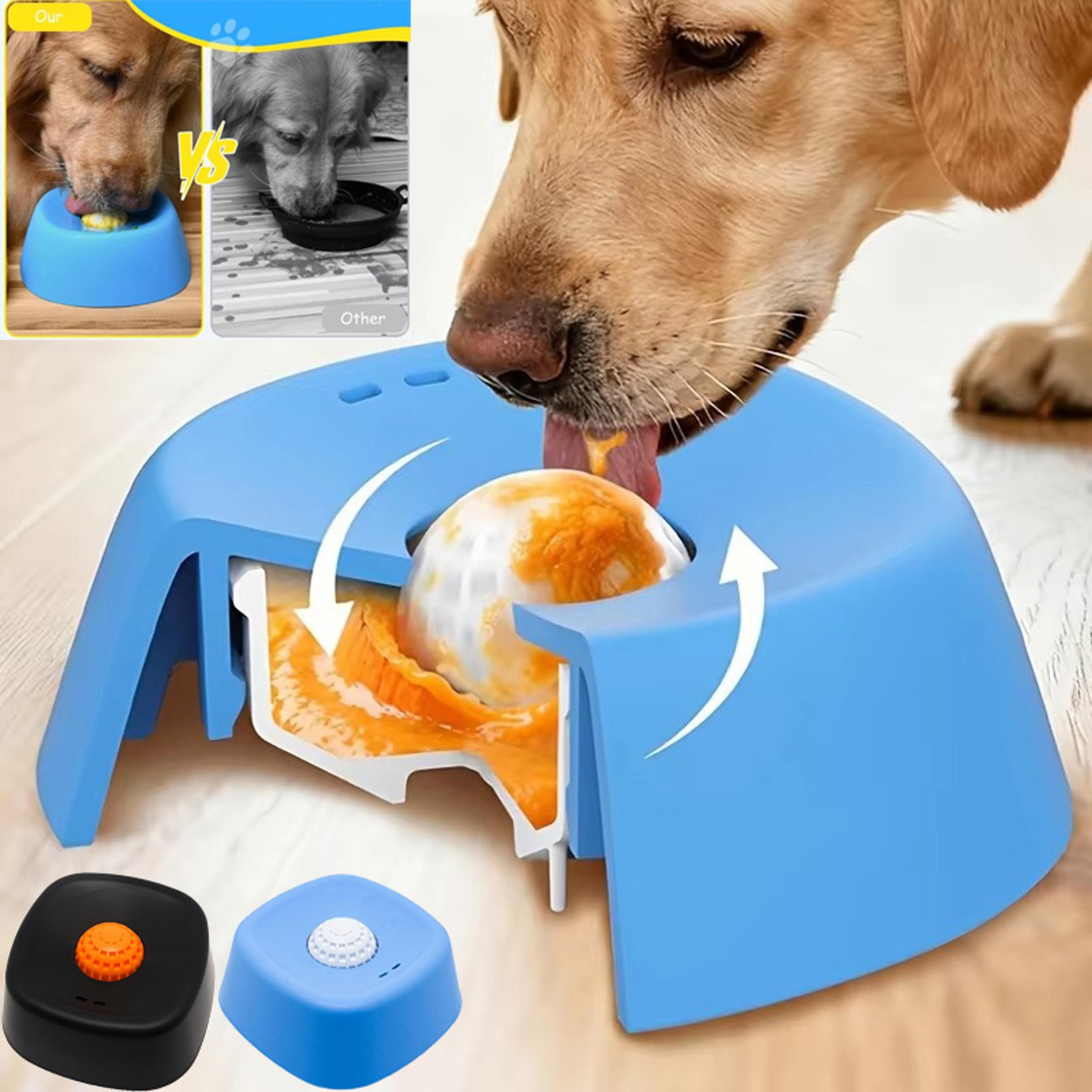 healthy pet slow feeding lick bowl anti choke slow feeder for dogs & cats