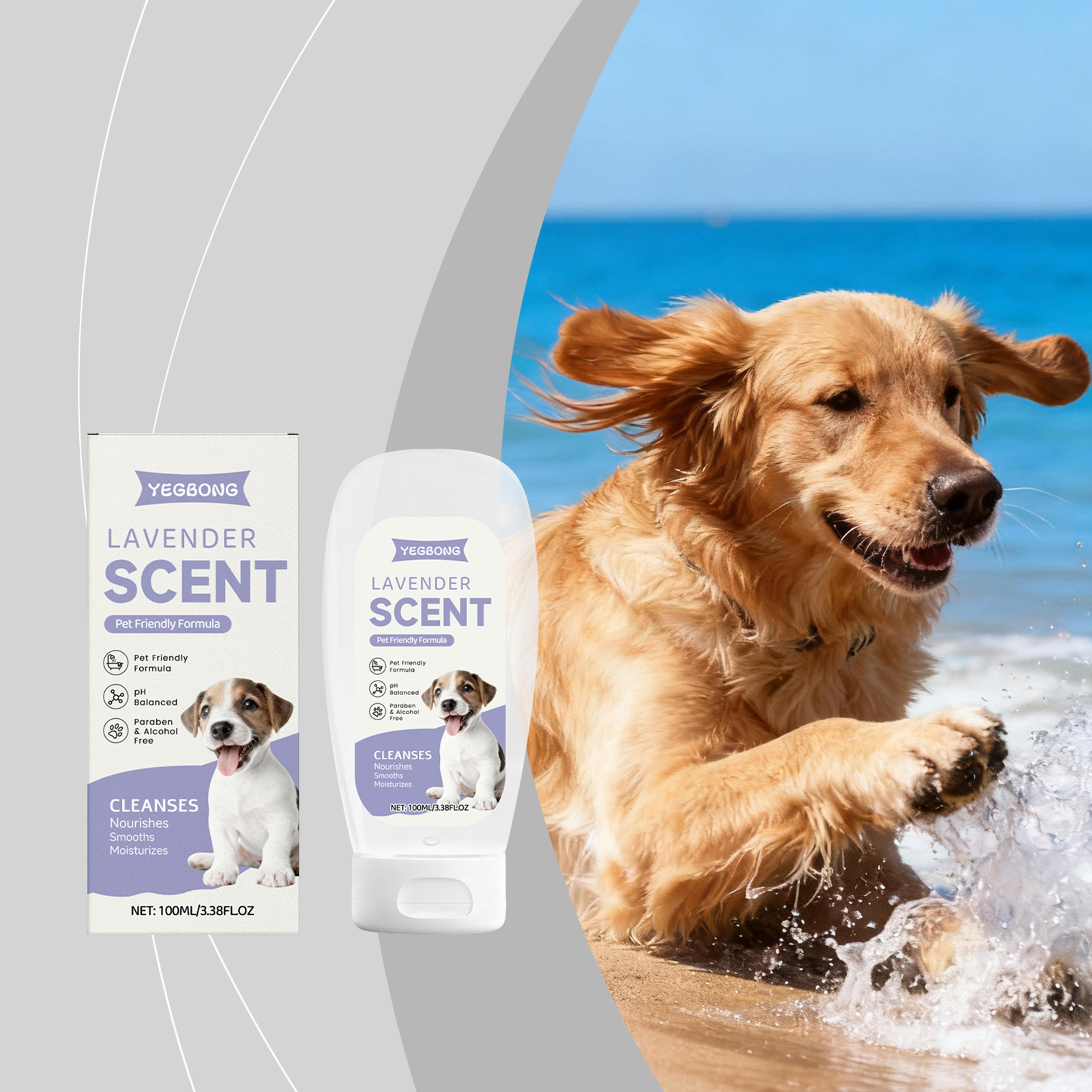lavender fresh deep clean dog shampoo & conditioner detangler for odor control