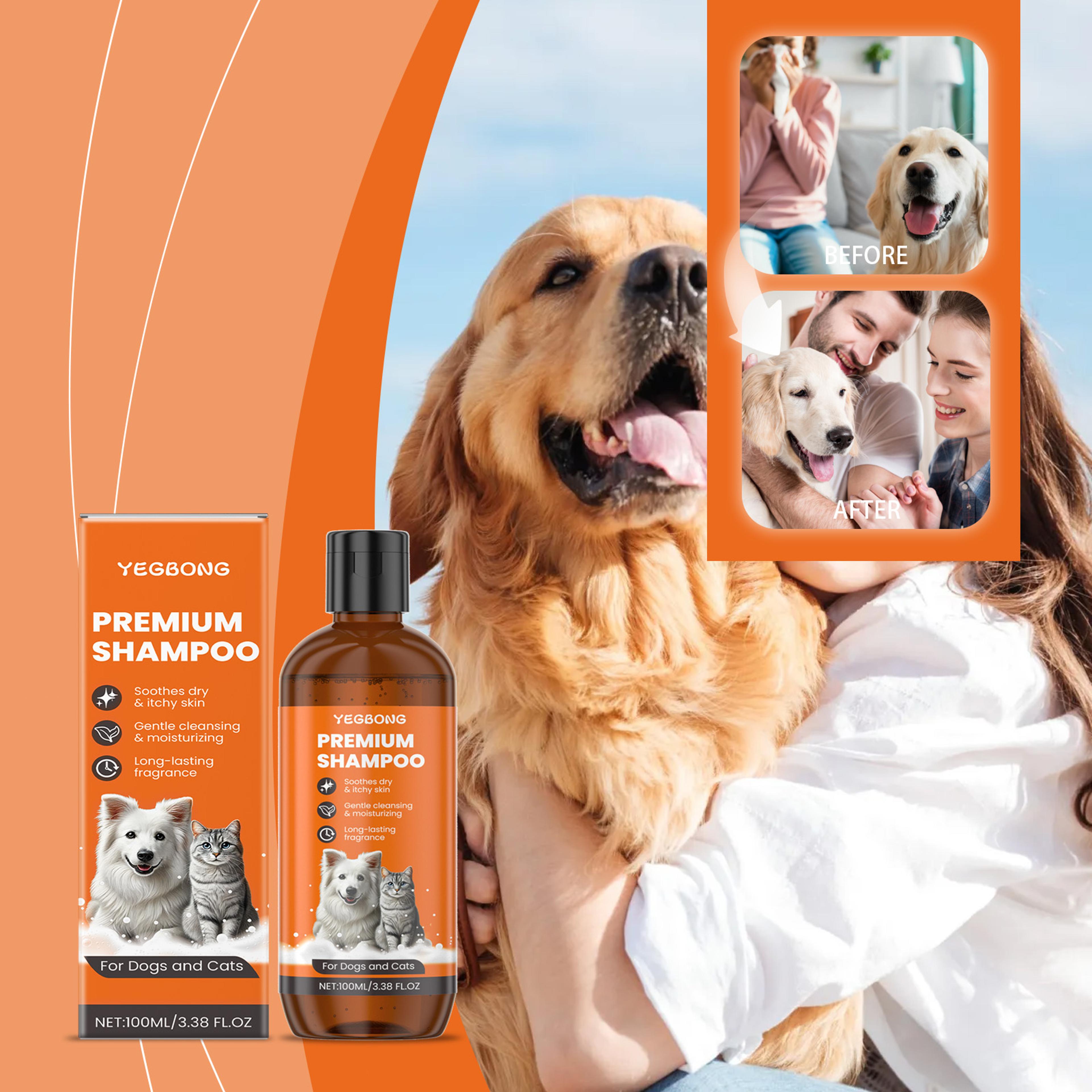 natural pet shampoo with coconut oil flea & insect repellent dog & cat shampoo