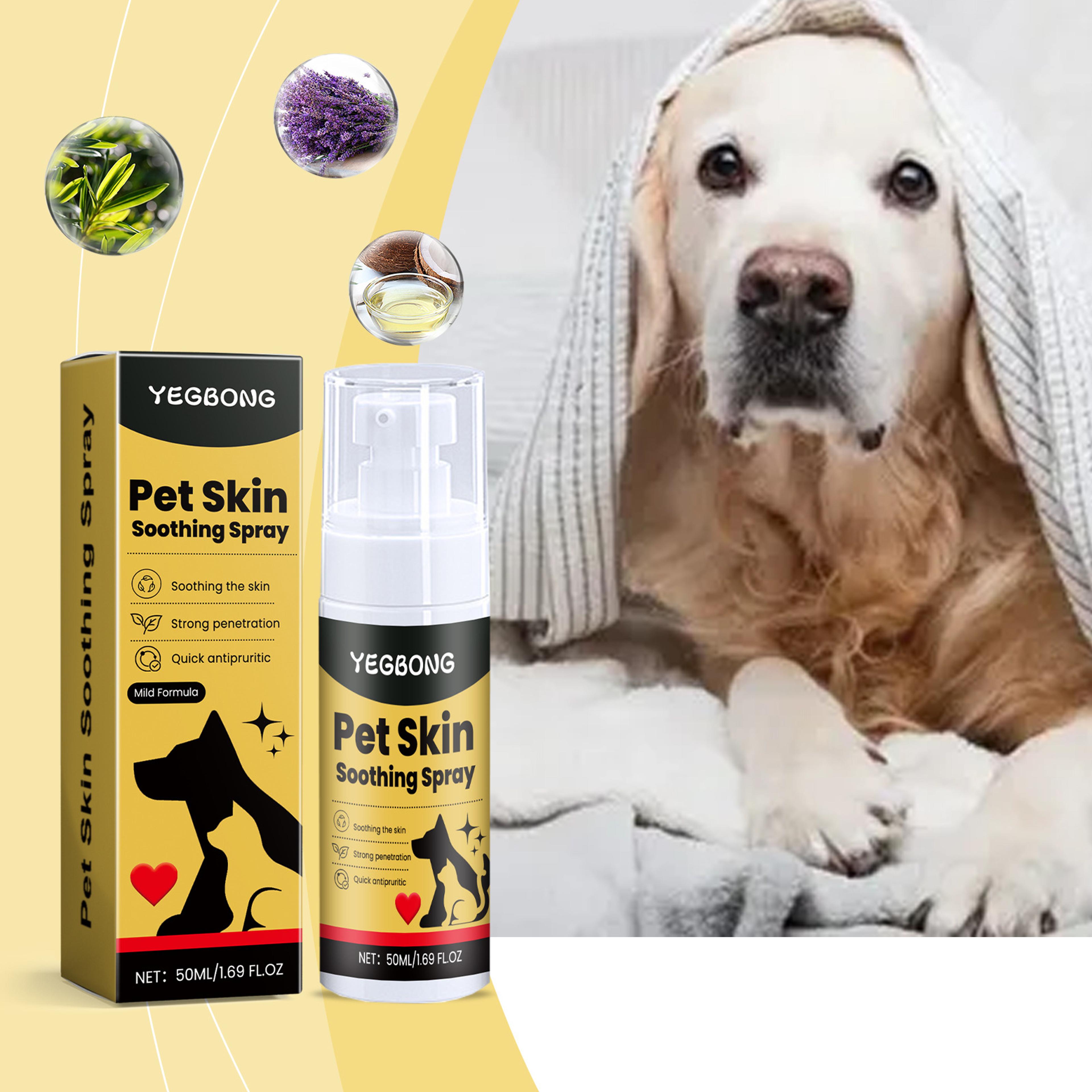 premium pet skin care & itch relief spray flea & lice control spray for dogs & cats