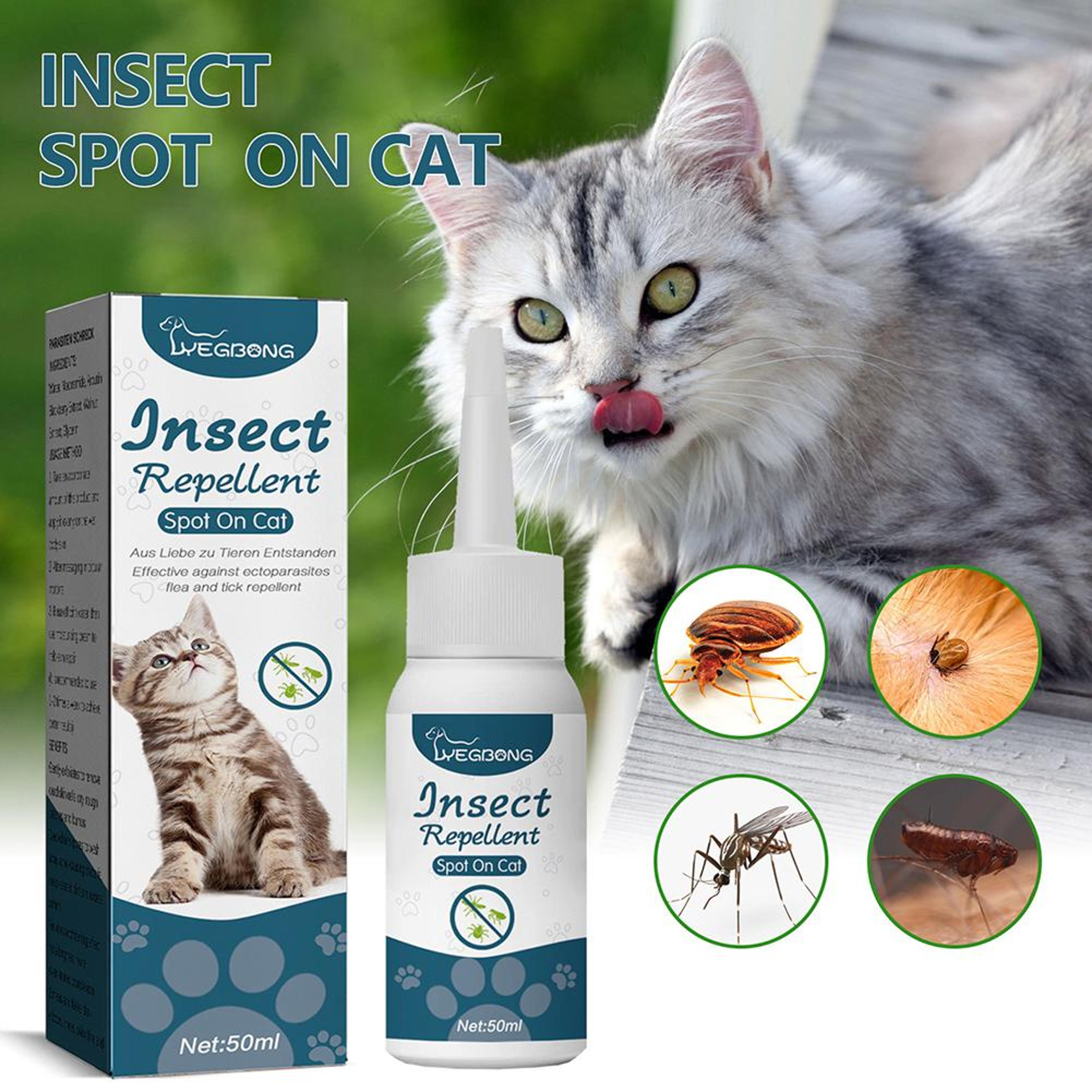 ultimate flea & tick relief drops for cats & dogs fast parasite control
