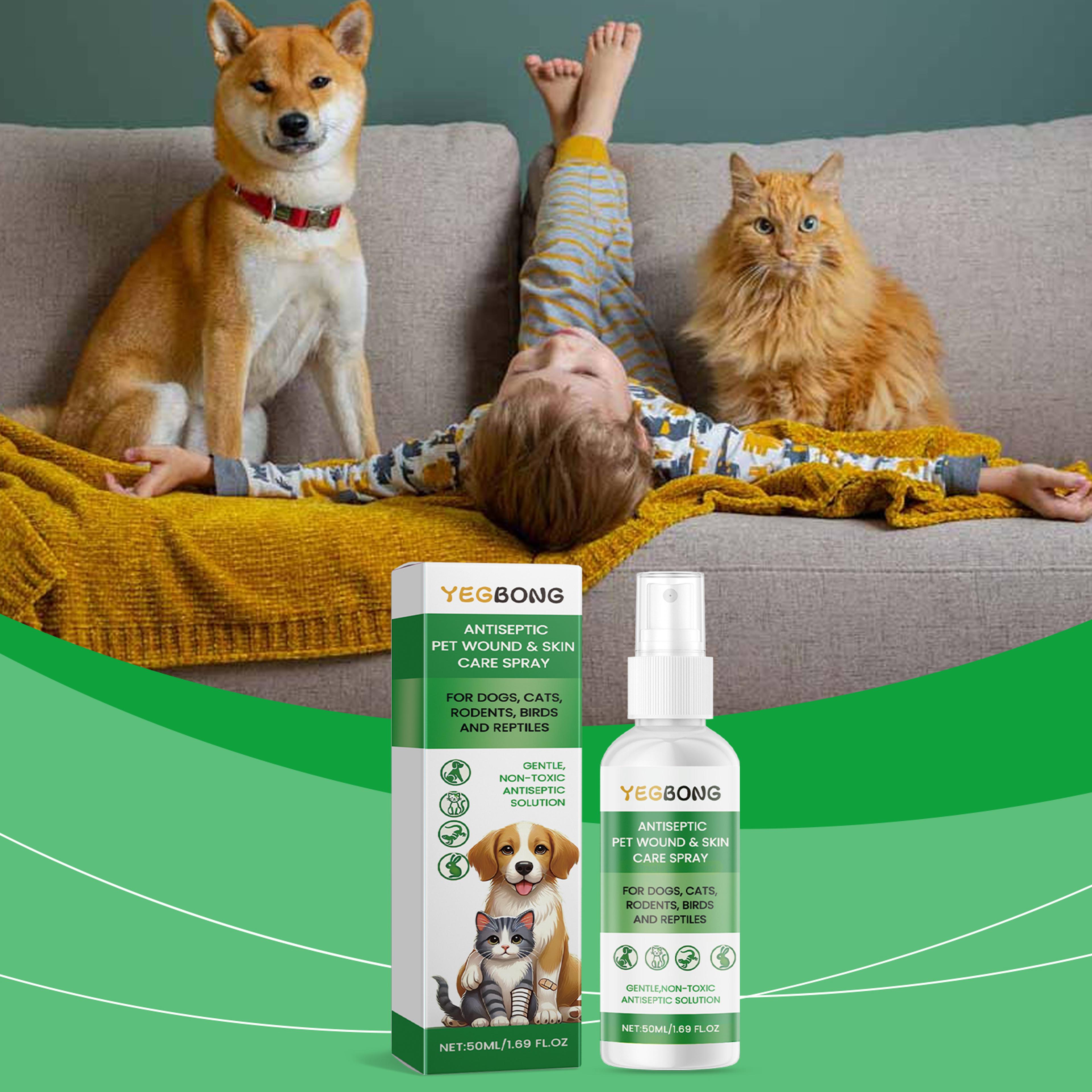 moisturizing pet skin care spray for itch relief & redness repair fast soothing itch relief for pets & moisturizing pe