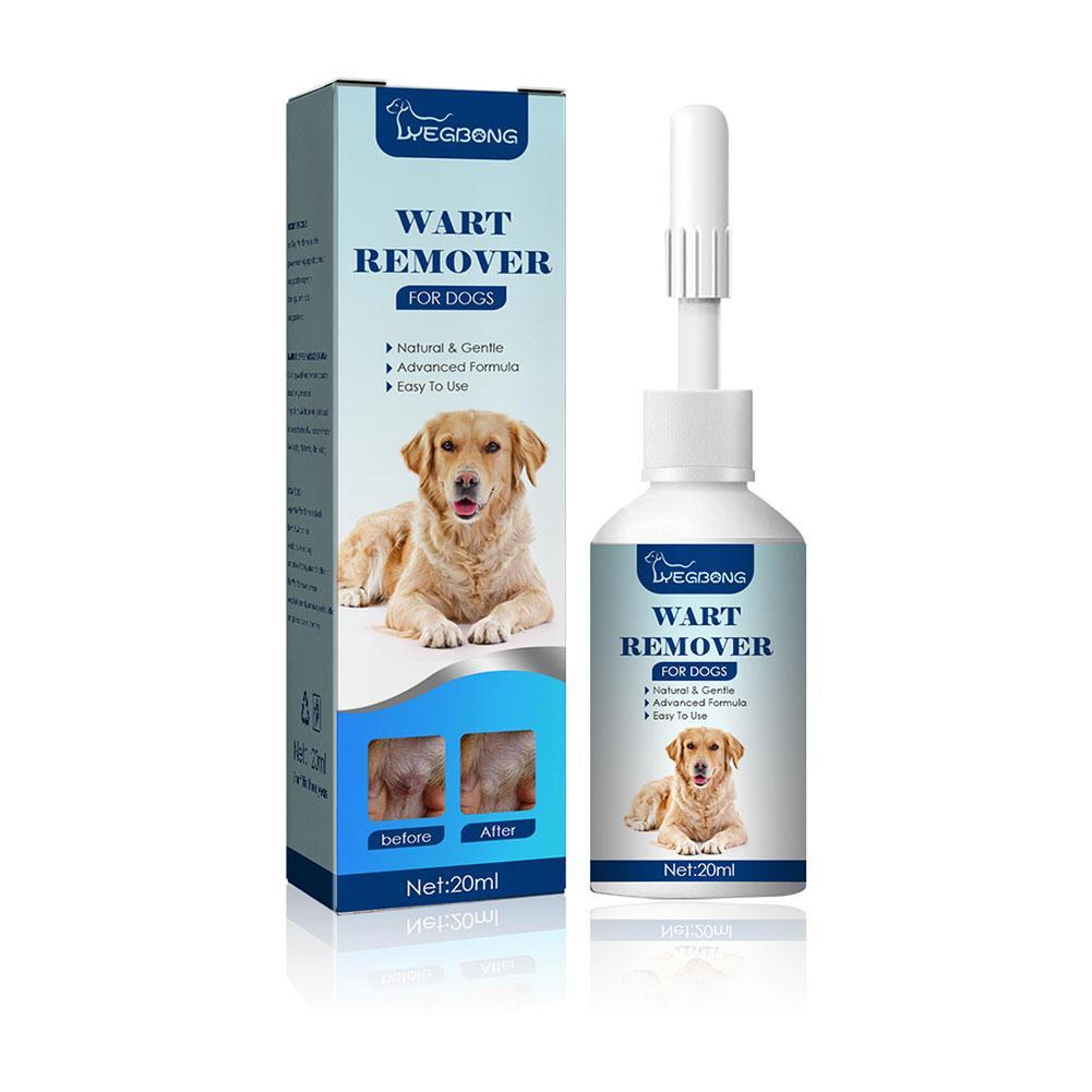 gentle wart & skin tag remover liquid pet wart remover for dogs & cats painless skin tag treatment