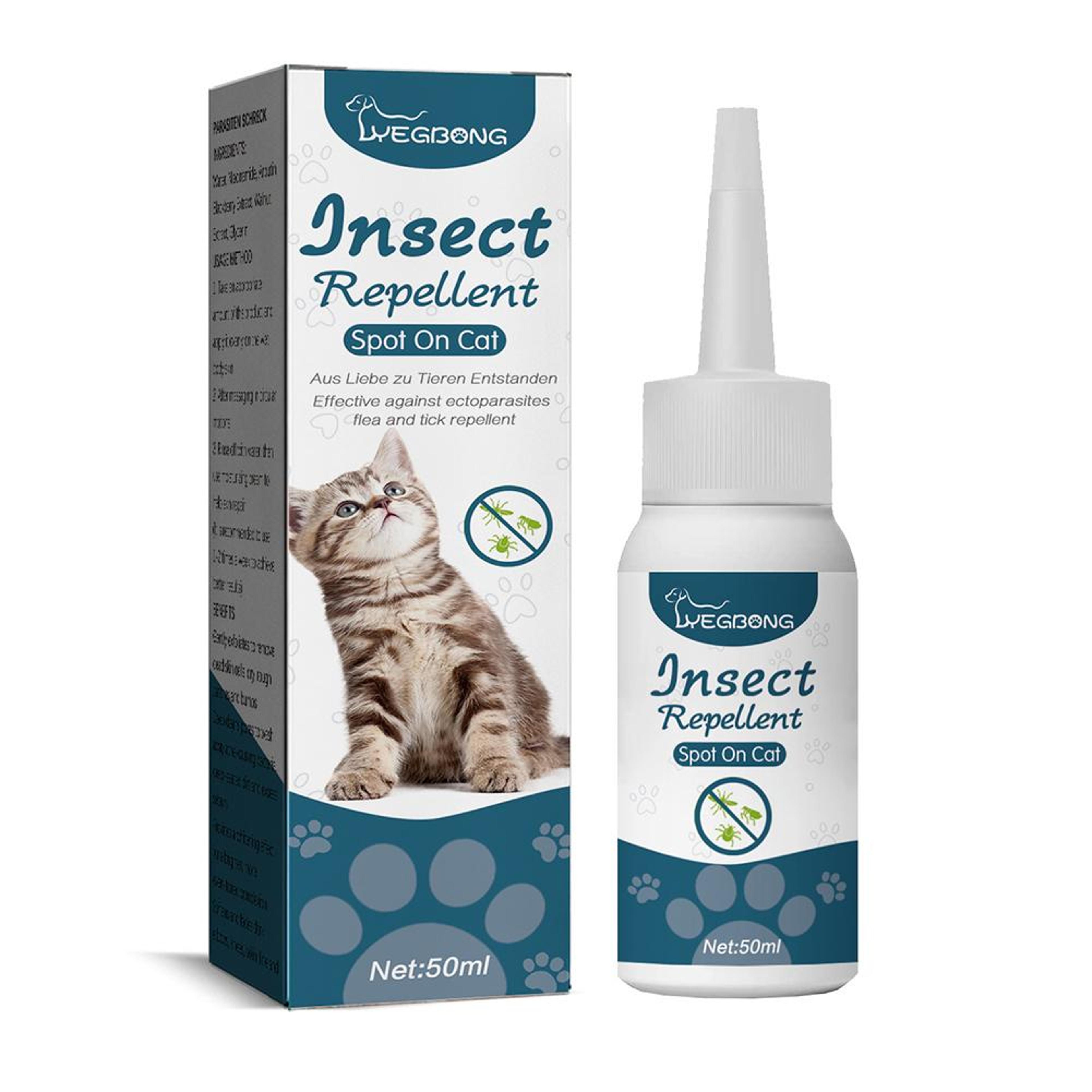 flea & tick relief drops for dogs & cats 50ml flea treatment for cats, dog flea drops, tick & mite control