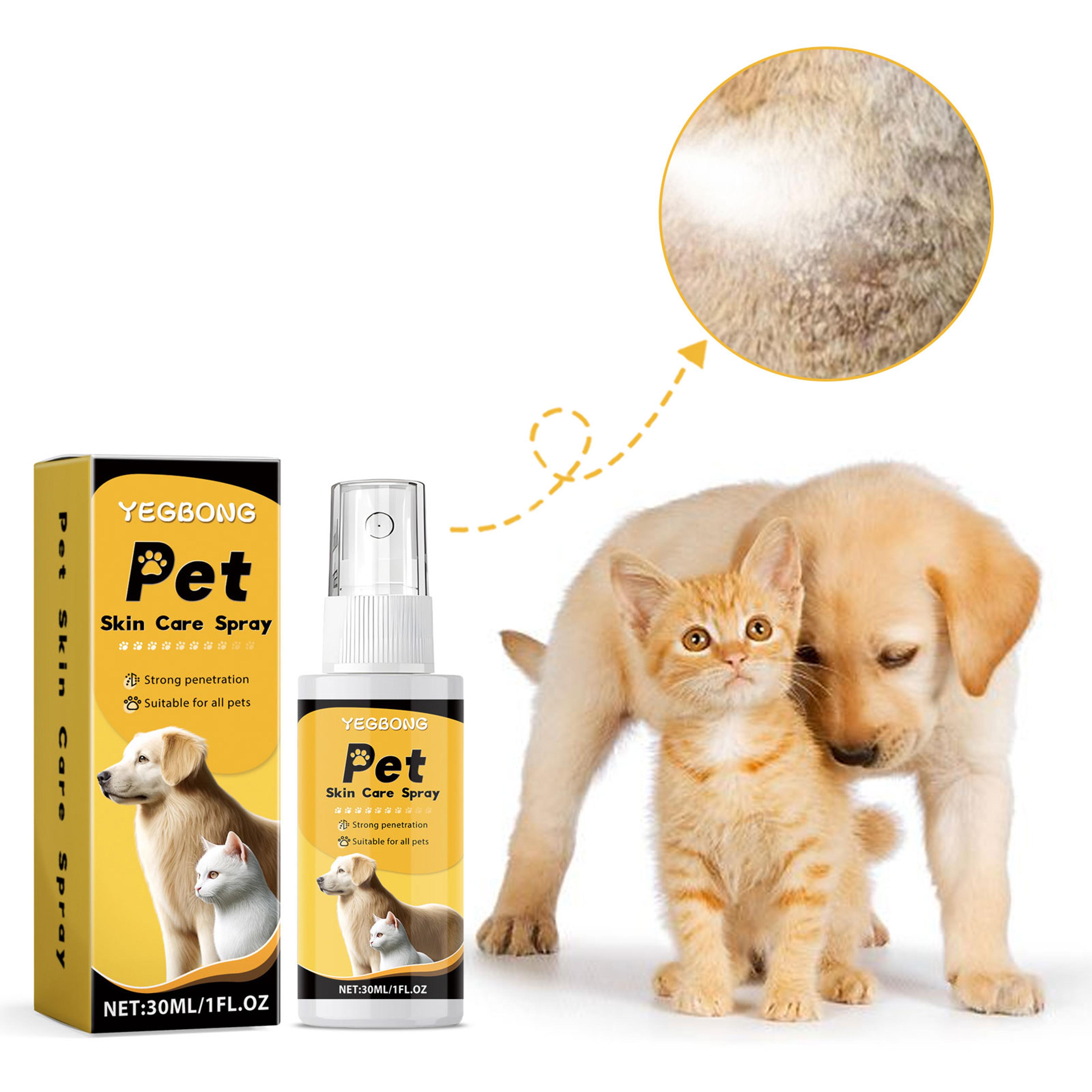 premium pet skin soothing & moisturizing spray deep care for dogs & cats