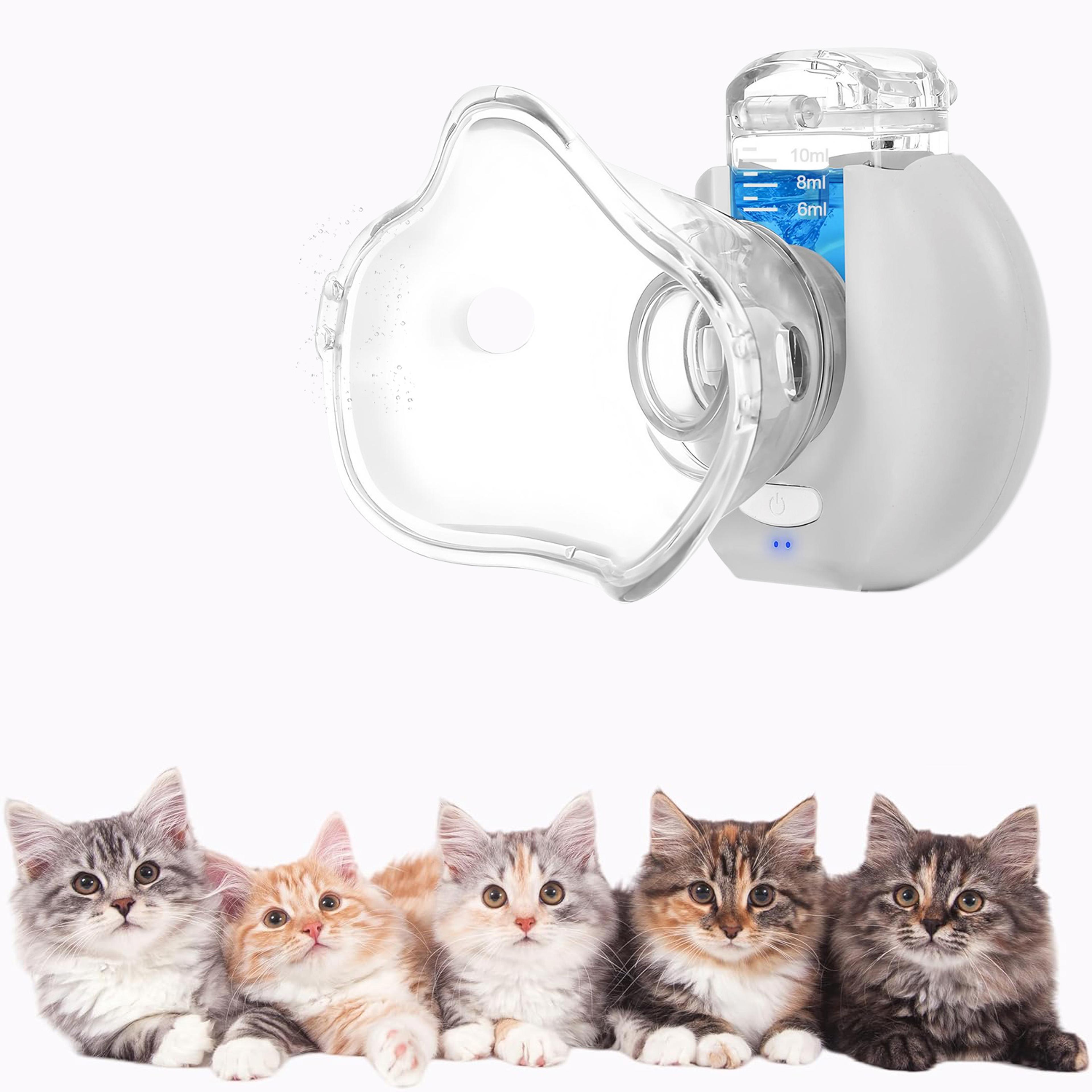 portable mesh veterinary nebulizer for pets silent respiratory therapy device