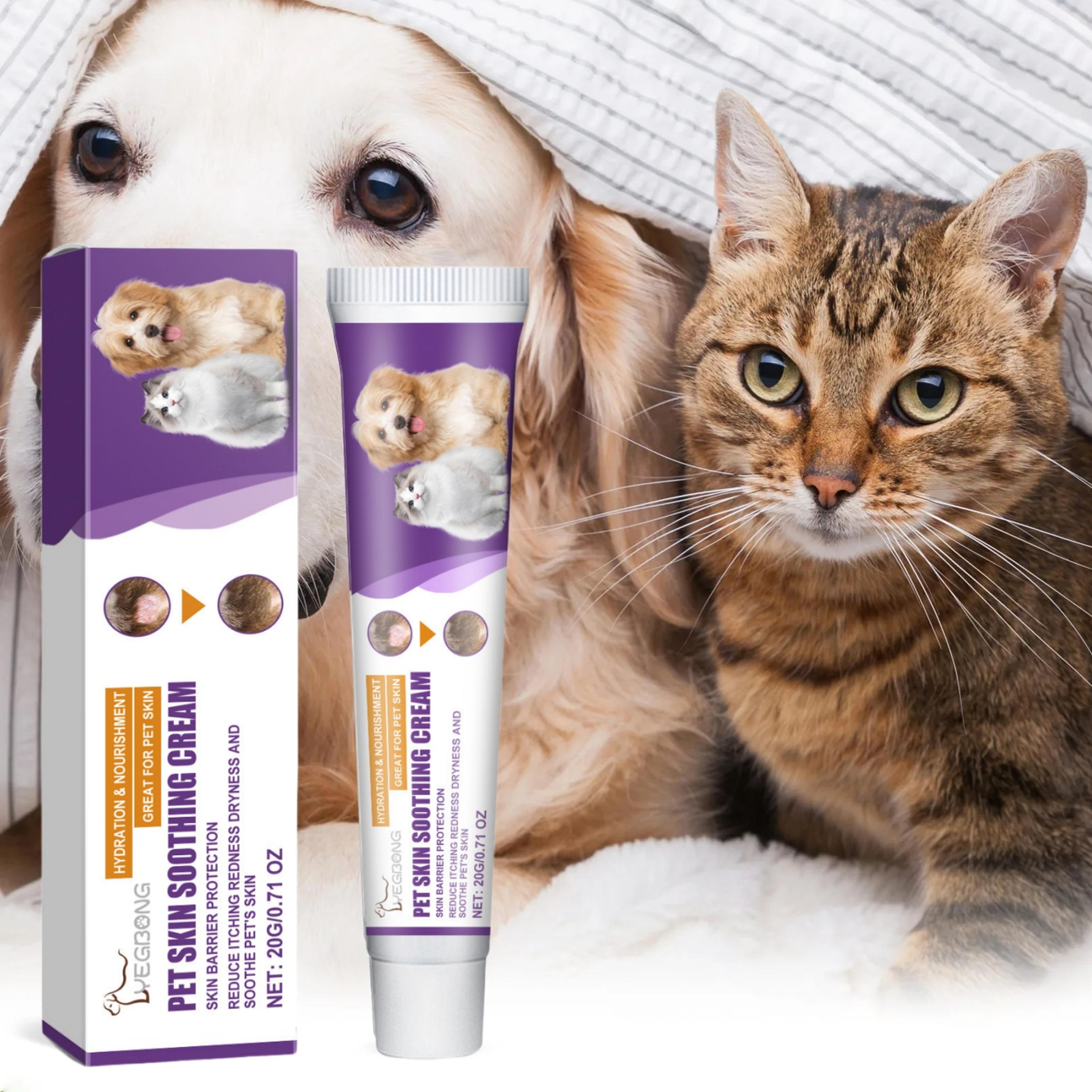 pet skin relief cream for dogs & cats anti itch balm for dry skin and paw repair