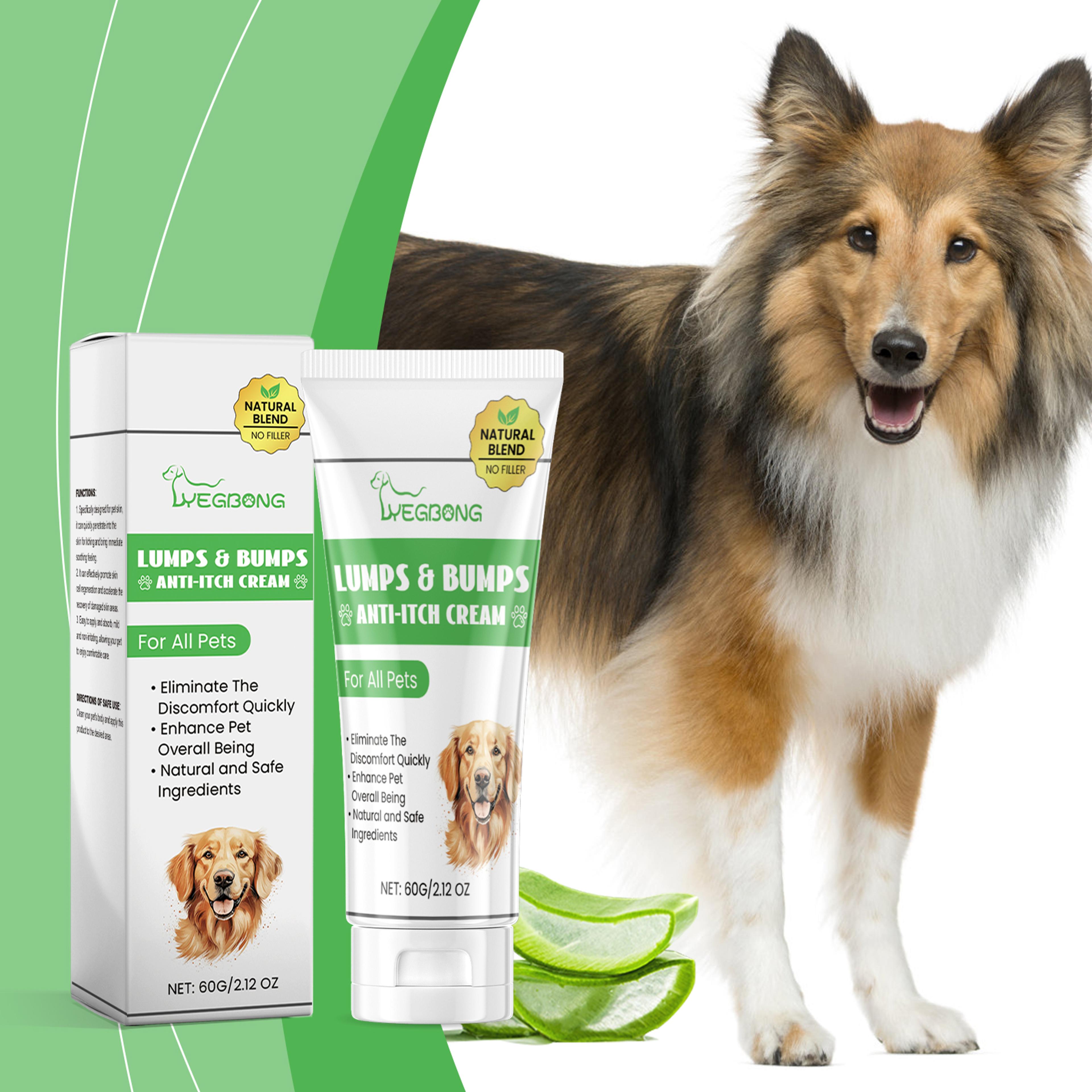 mild pet anti itch cream hormone free dog & cat itching relief skin soothing balm