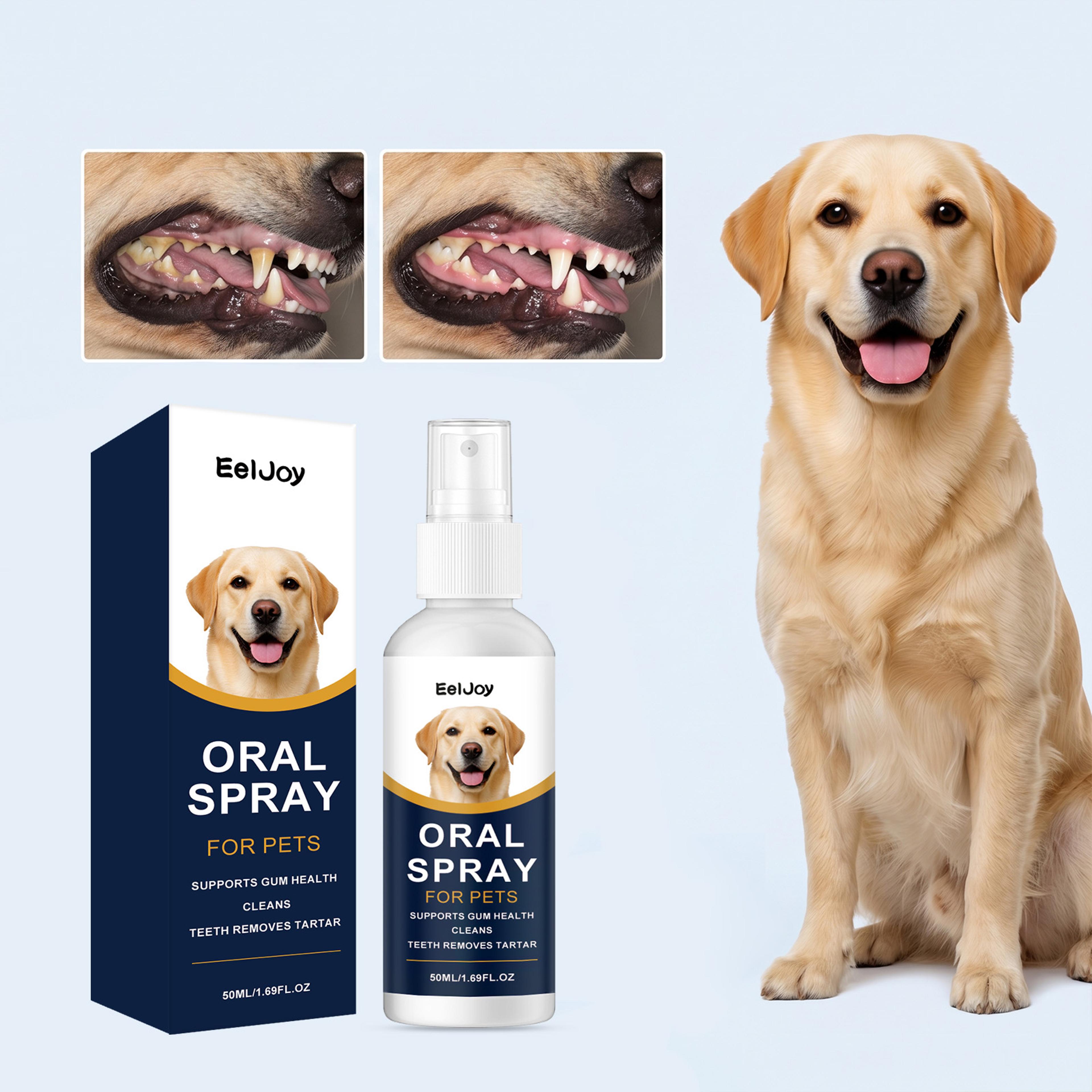 pet oral care spray for dogs & cats breath freshener dental hygiene spray 50ml