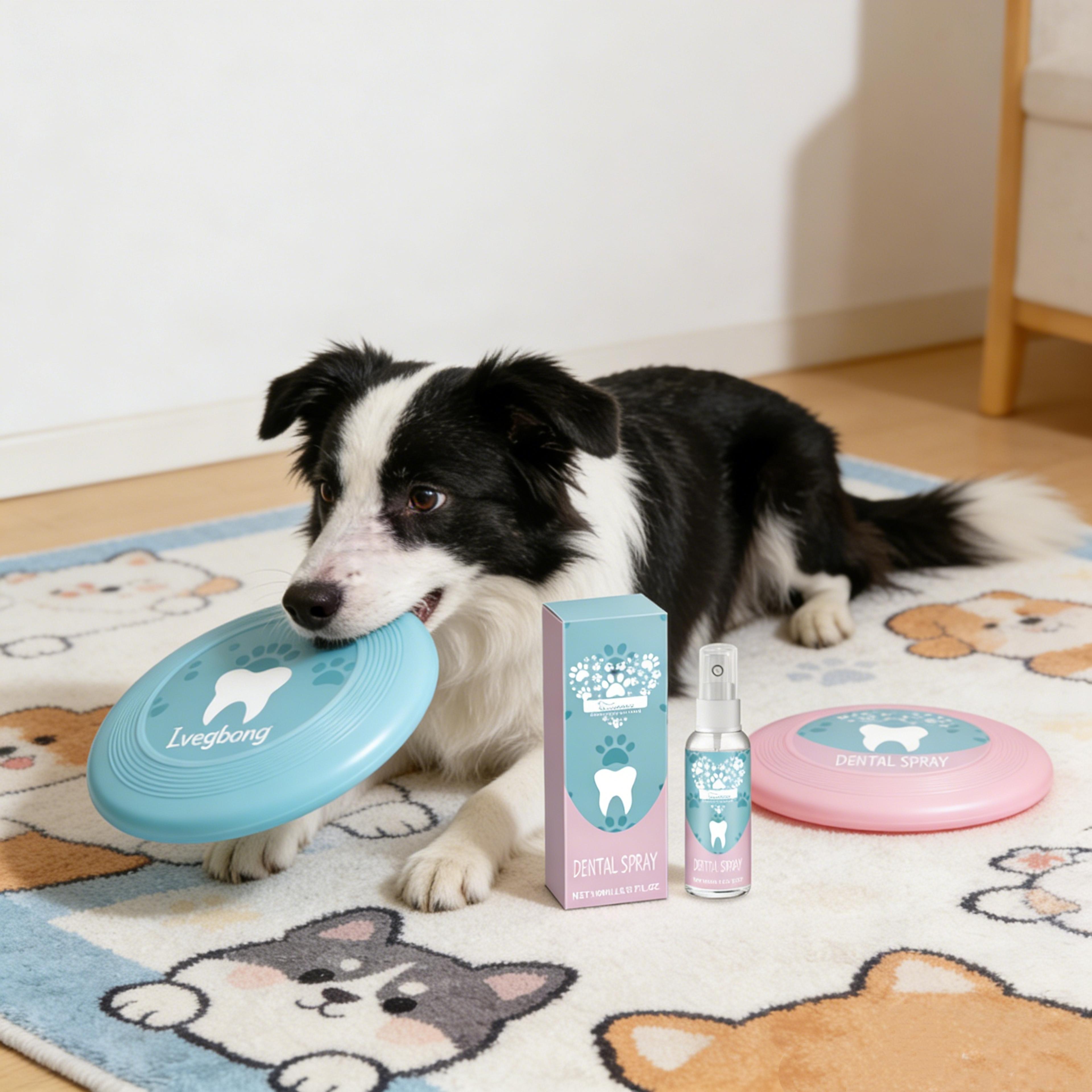 dog & cat dental care spray pet breath freshener oral hygiene solution