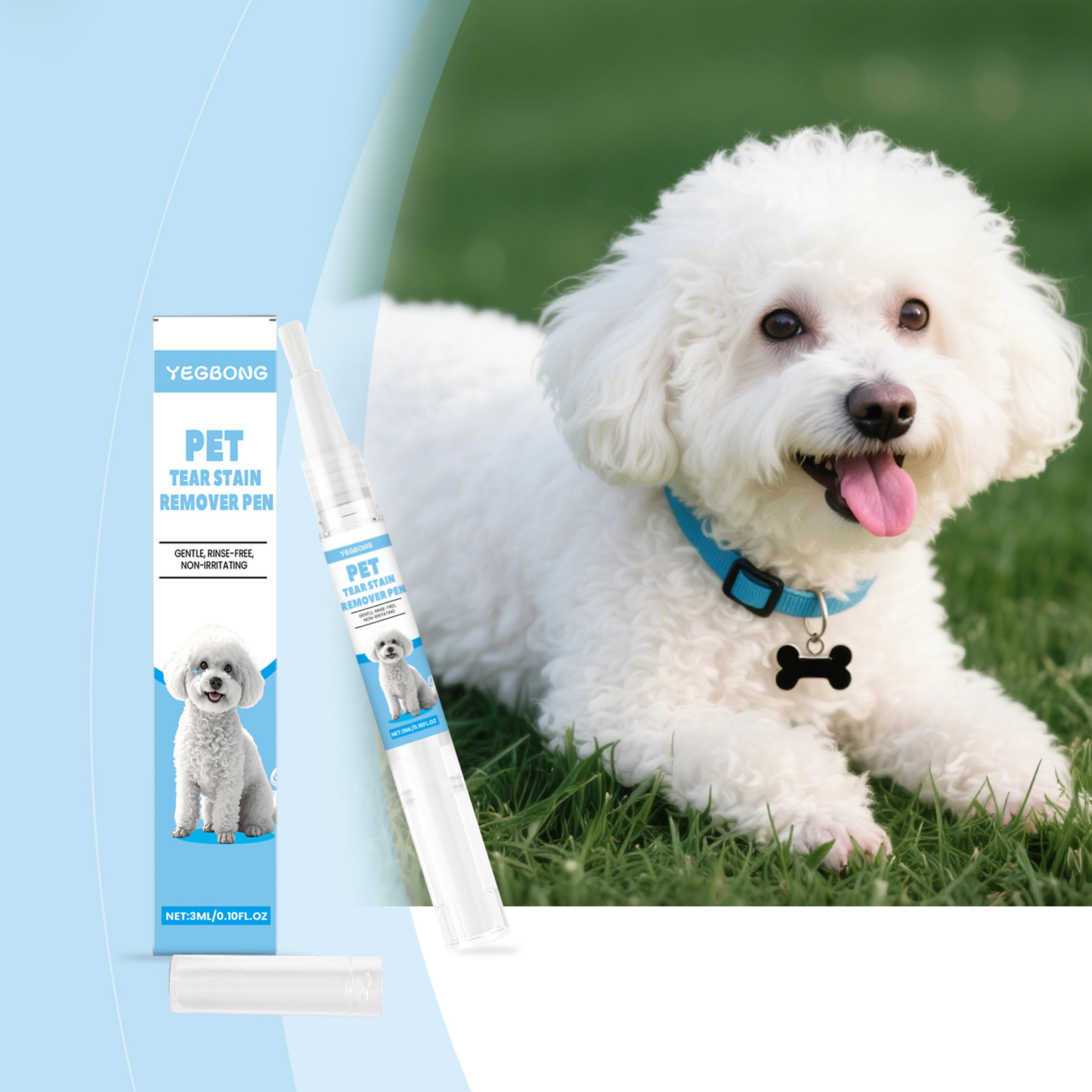 gentle pet tear stain remover pen for dogs and cats eye cleaning solution