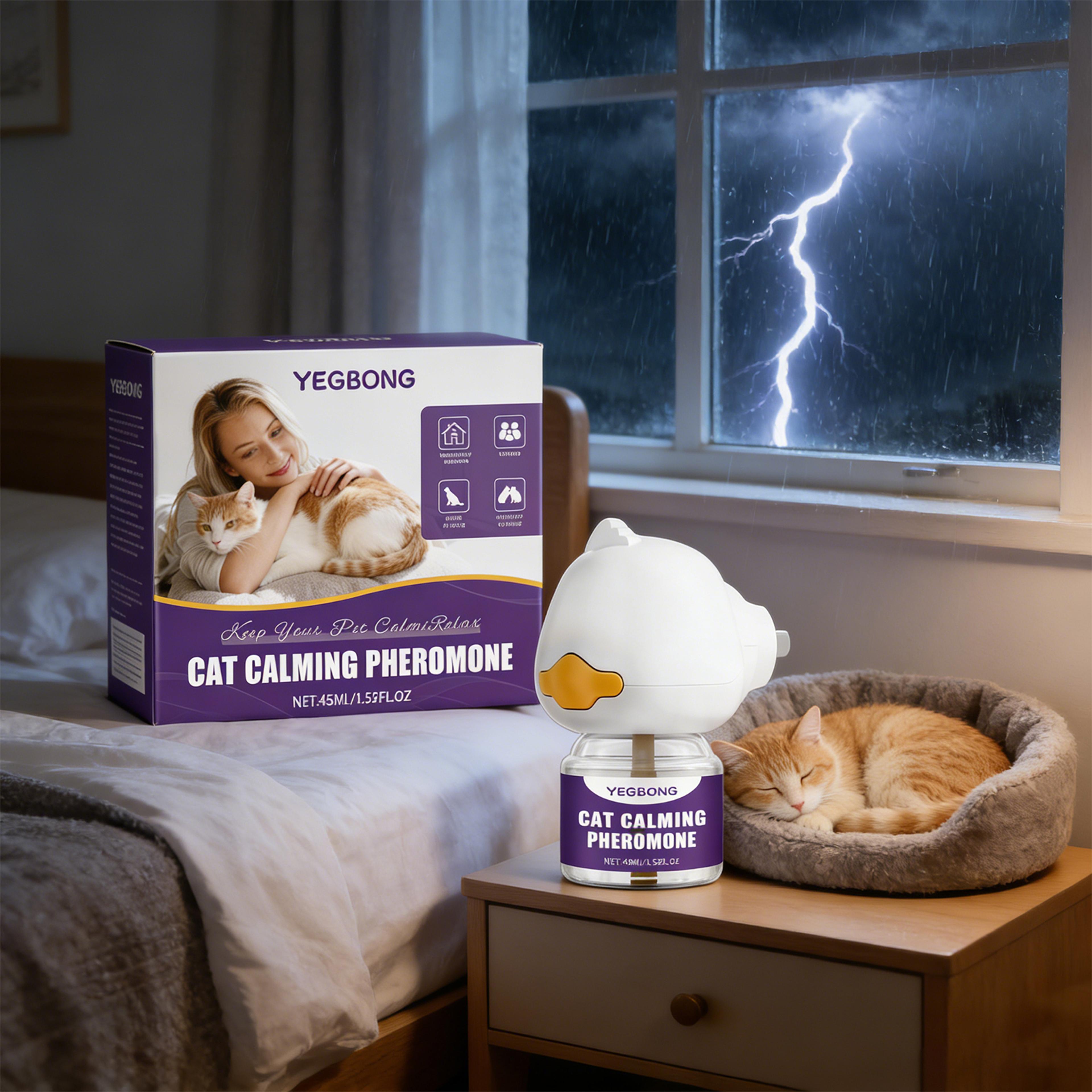 pet calming anxiety relief device for dogs & cats emotional soothing behavior support tool