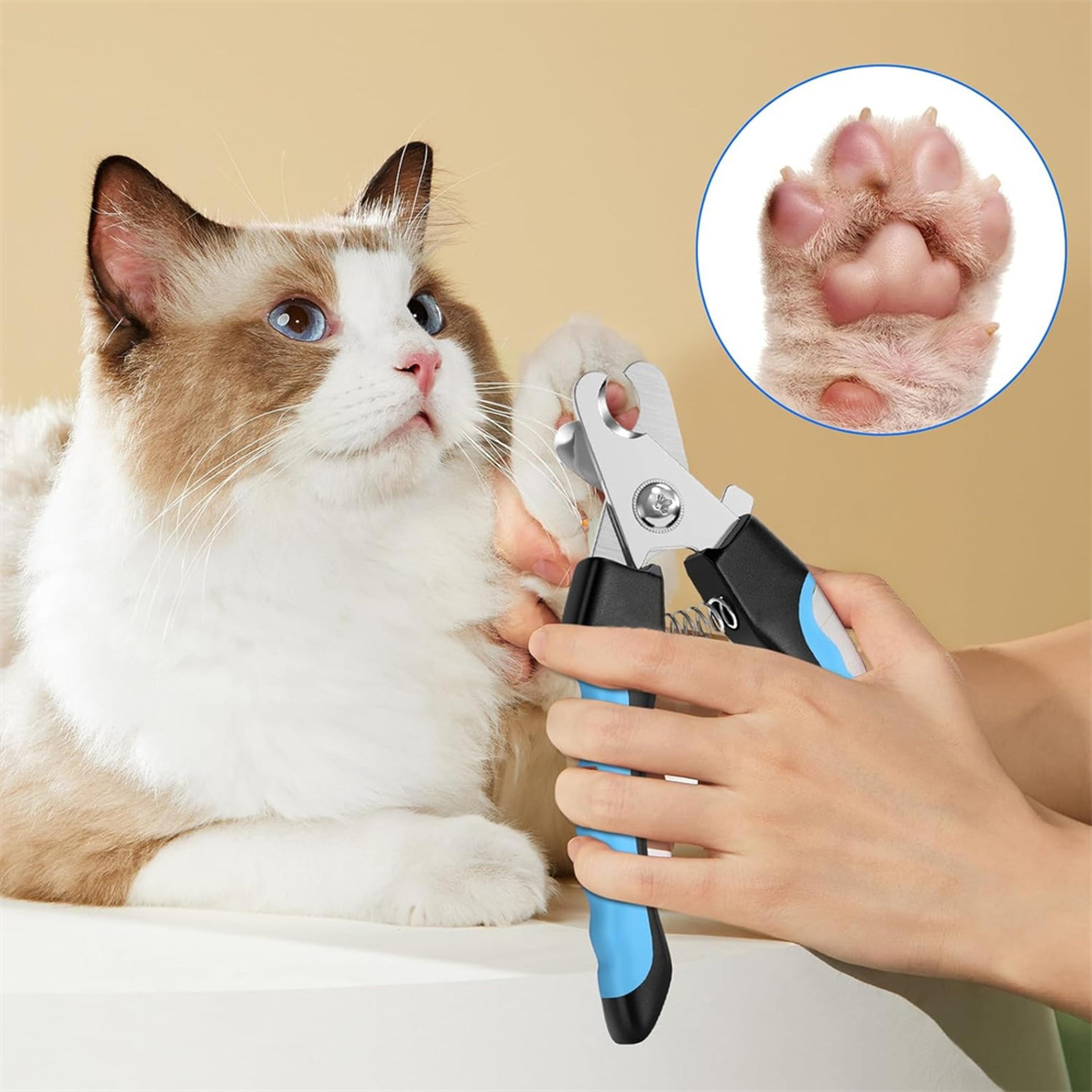 safe paws professional cat nail clippers & pet grooming trimmer