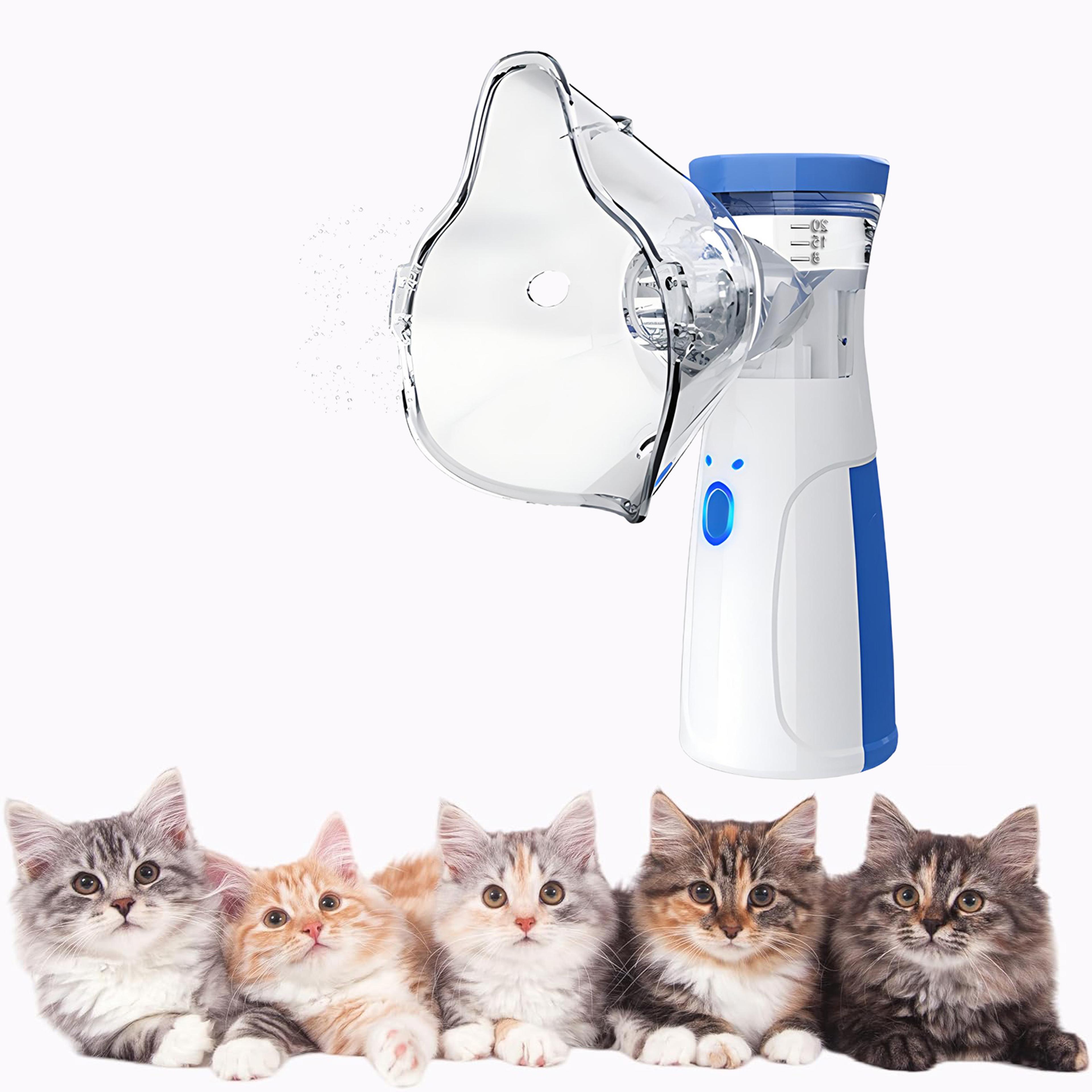 breathe easy pet respiratory nebulizer inhaler for cats & dogs