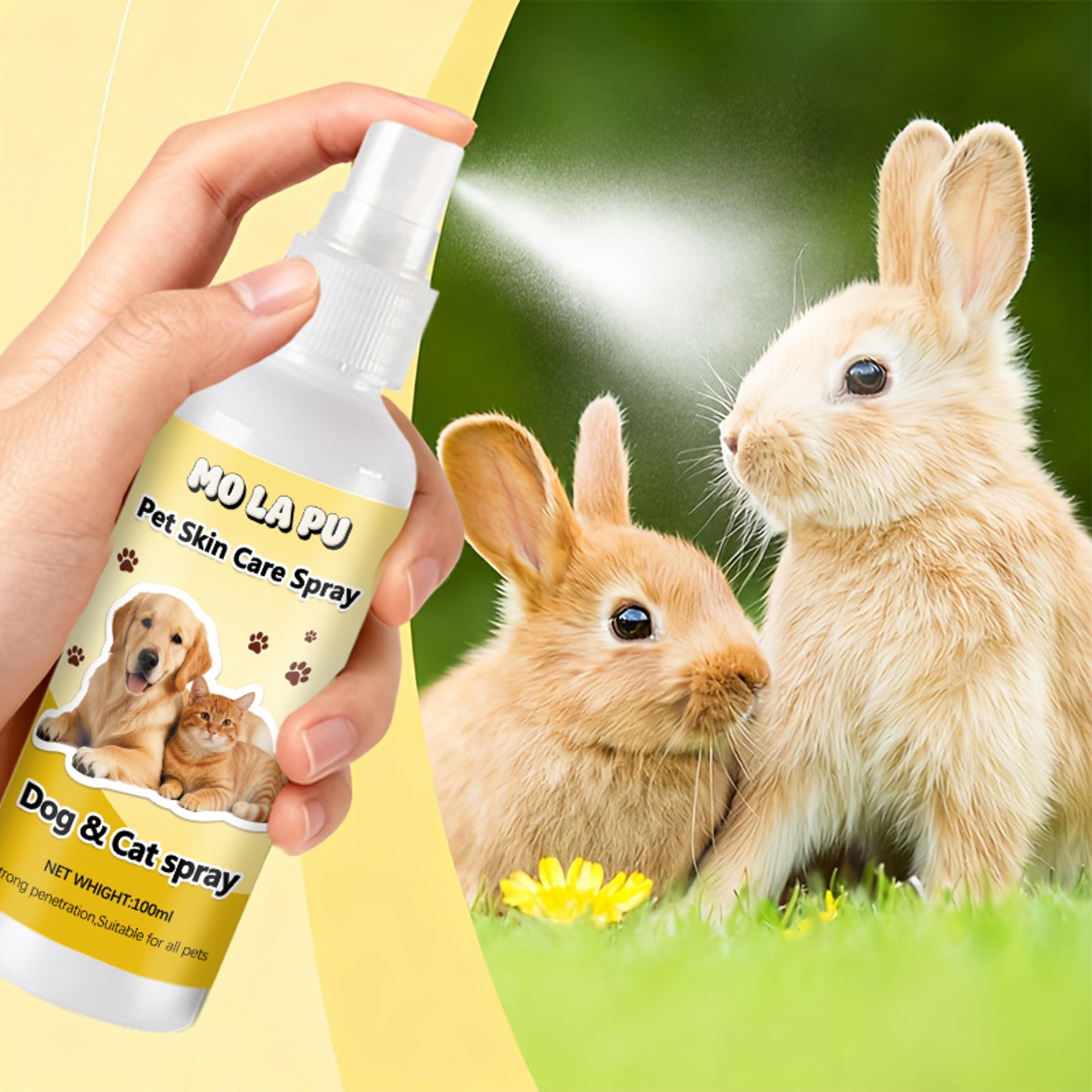 pet calm care spray for dogs & cats gentle pet soothing spray for daily grooming