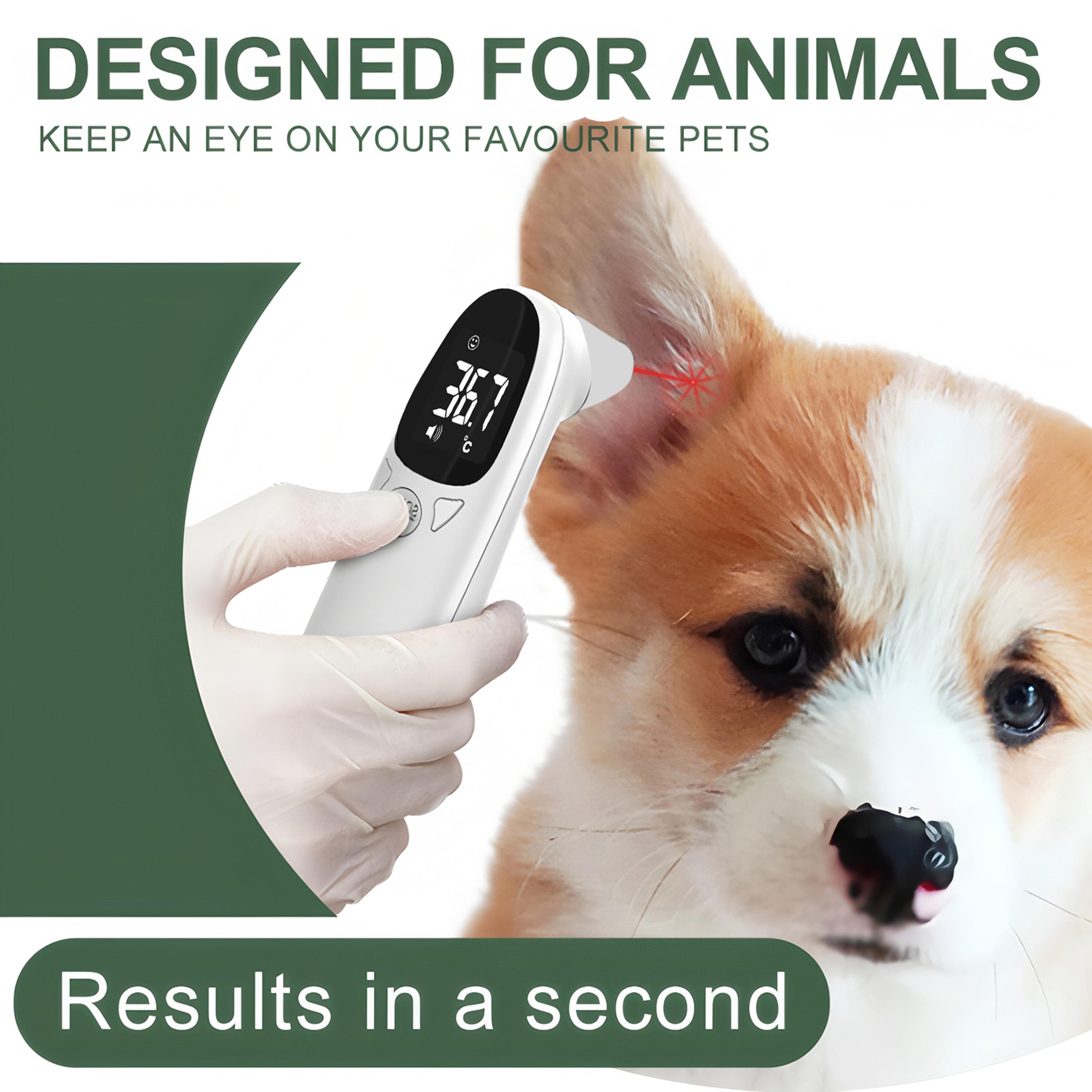 veterinary digital thermometer for pets & livestock fast accurate temperature monitor
