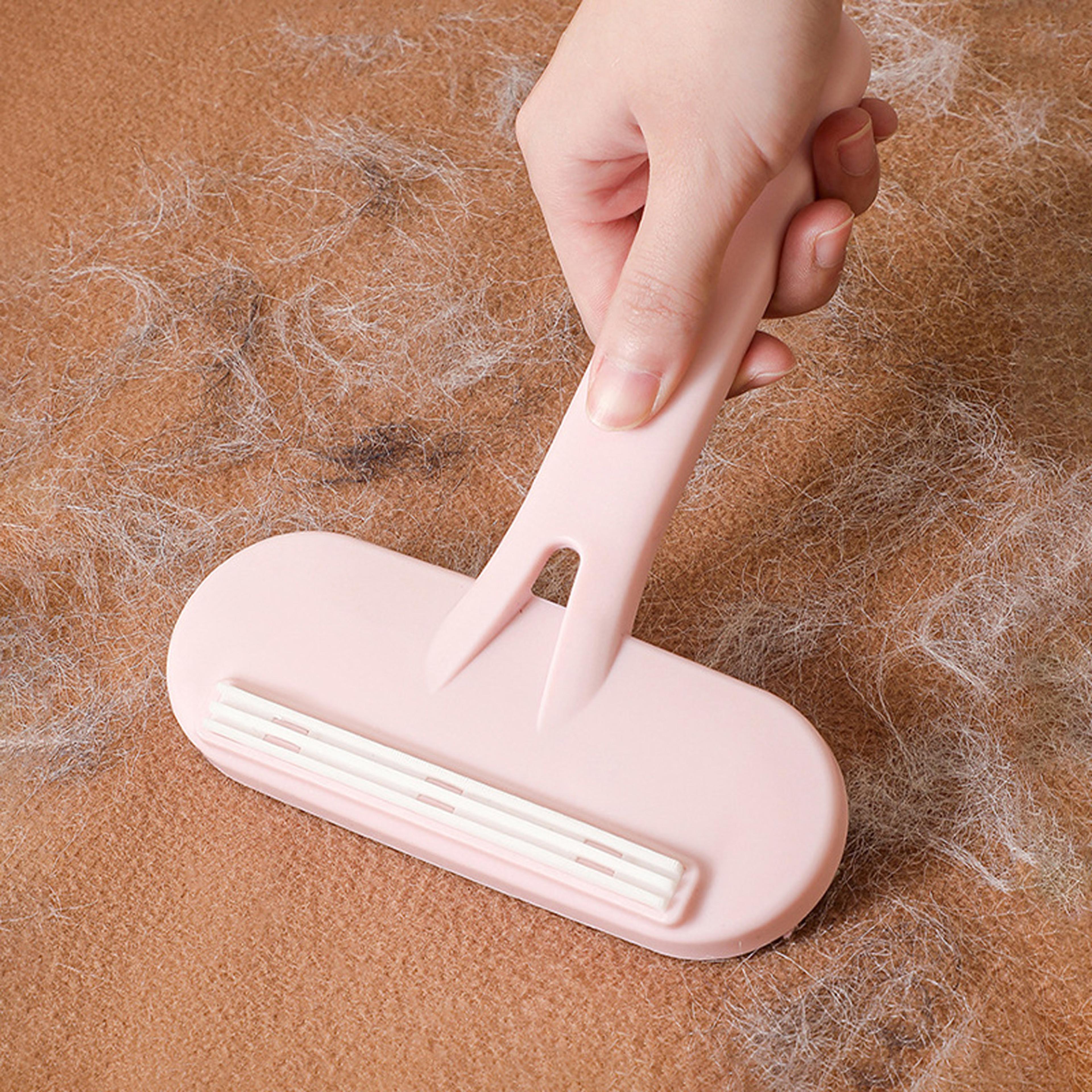 static free pet hair remover roller for clothes, furniture & wool coats