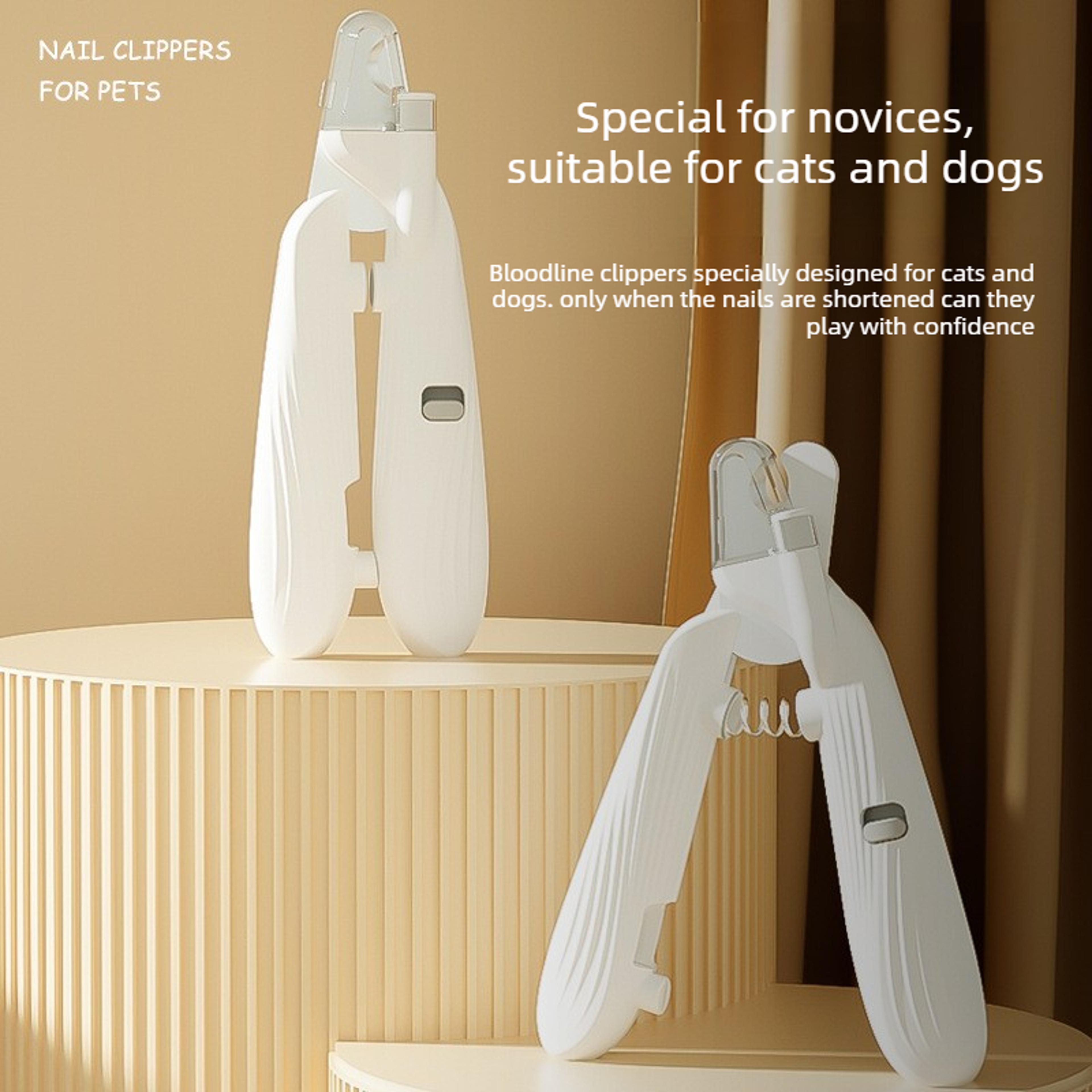 led pet nail clipper for dogs & cats safe grooming tool with precision light