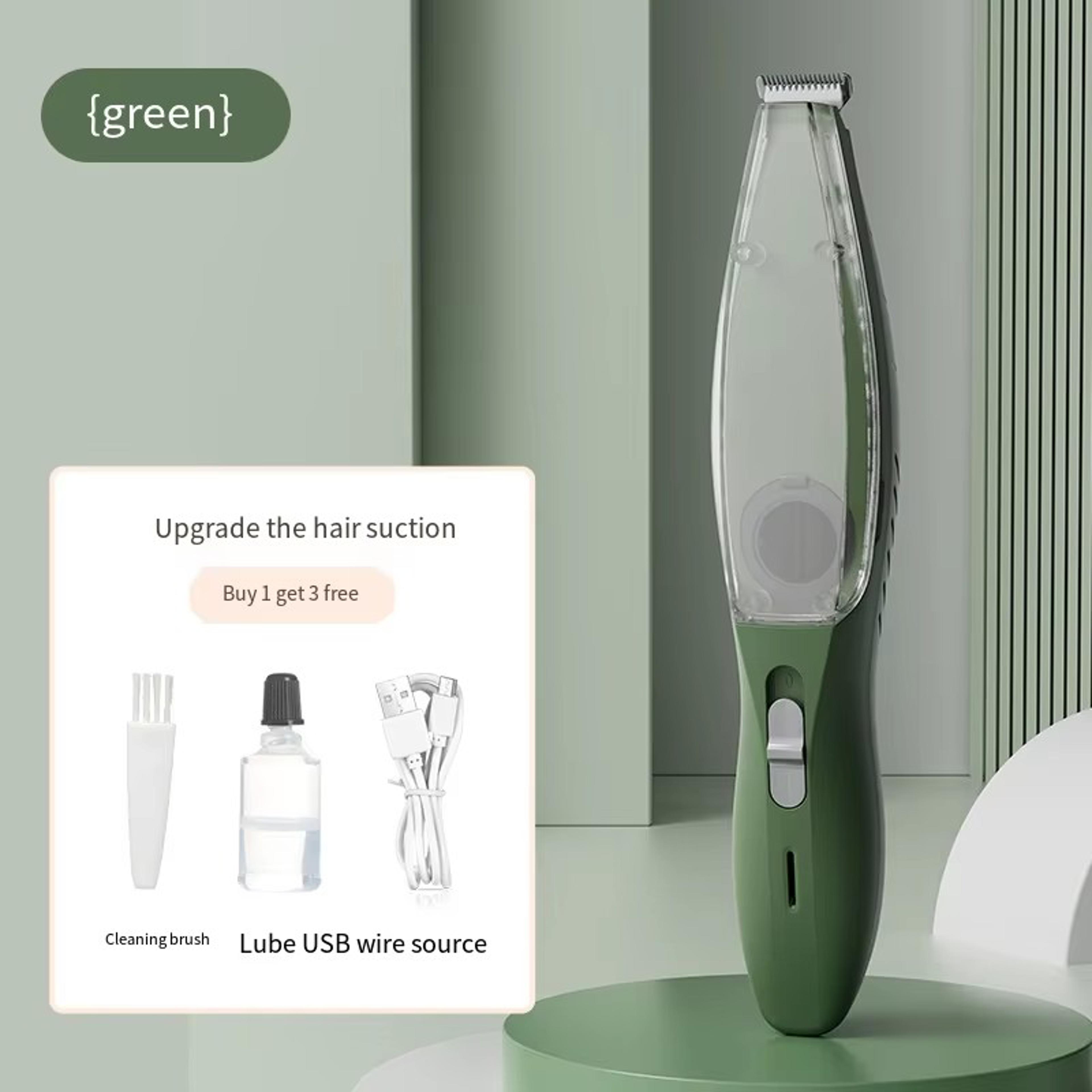 pet grooming vacuum & dog grooming clippers with hair collection system