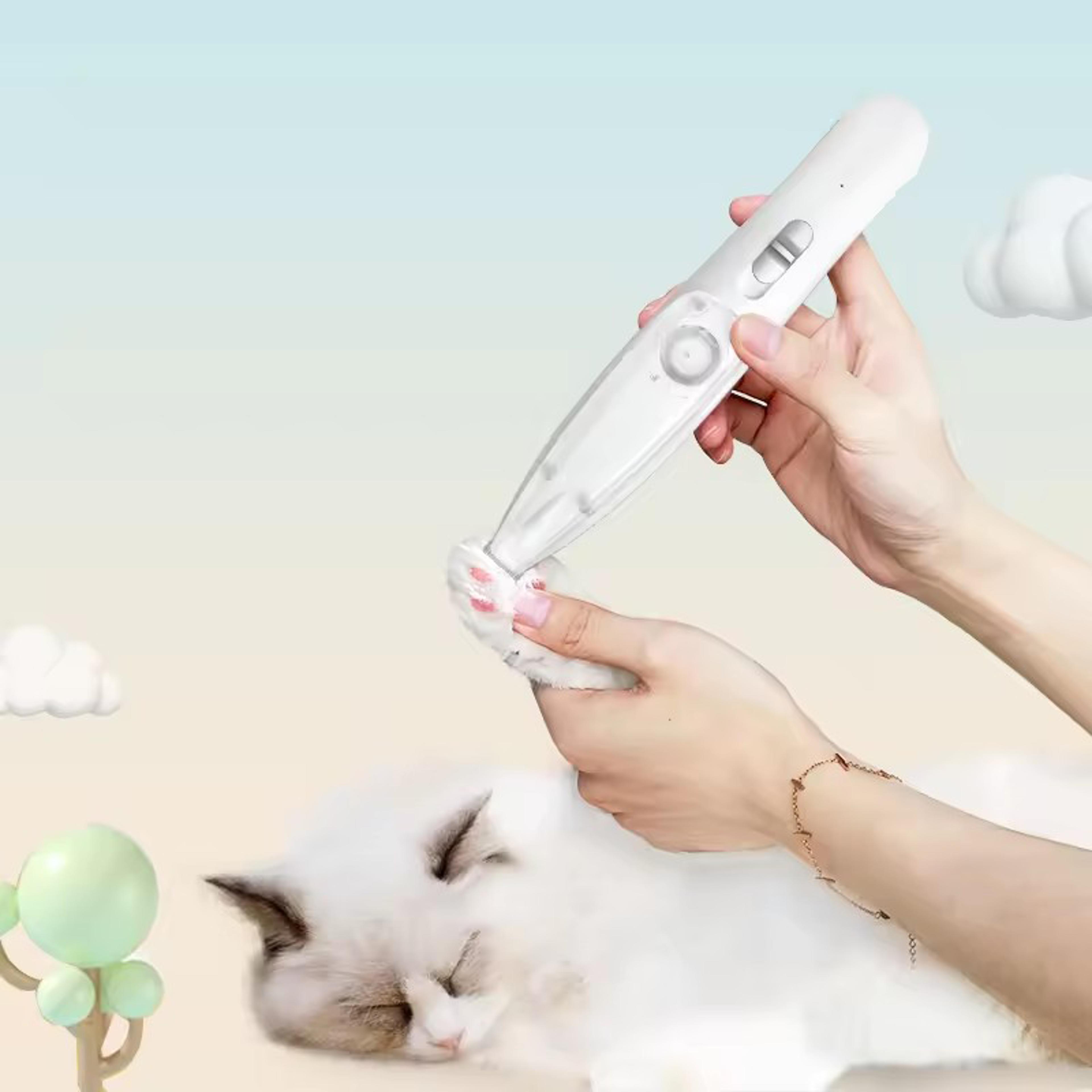 pet grooming kit with dog hair clipper & vacuum for dogs and cats