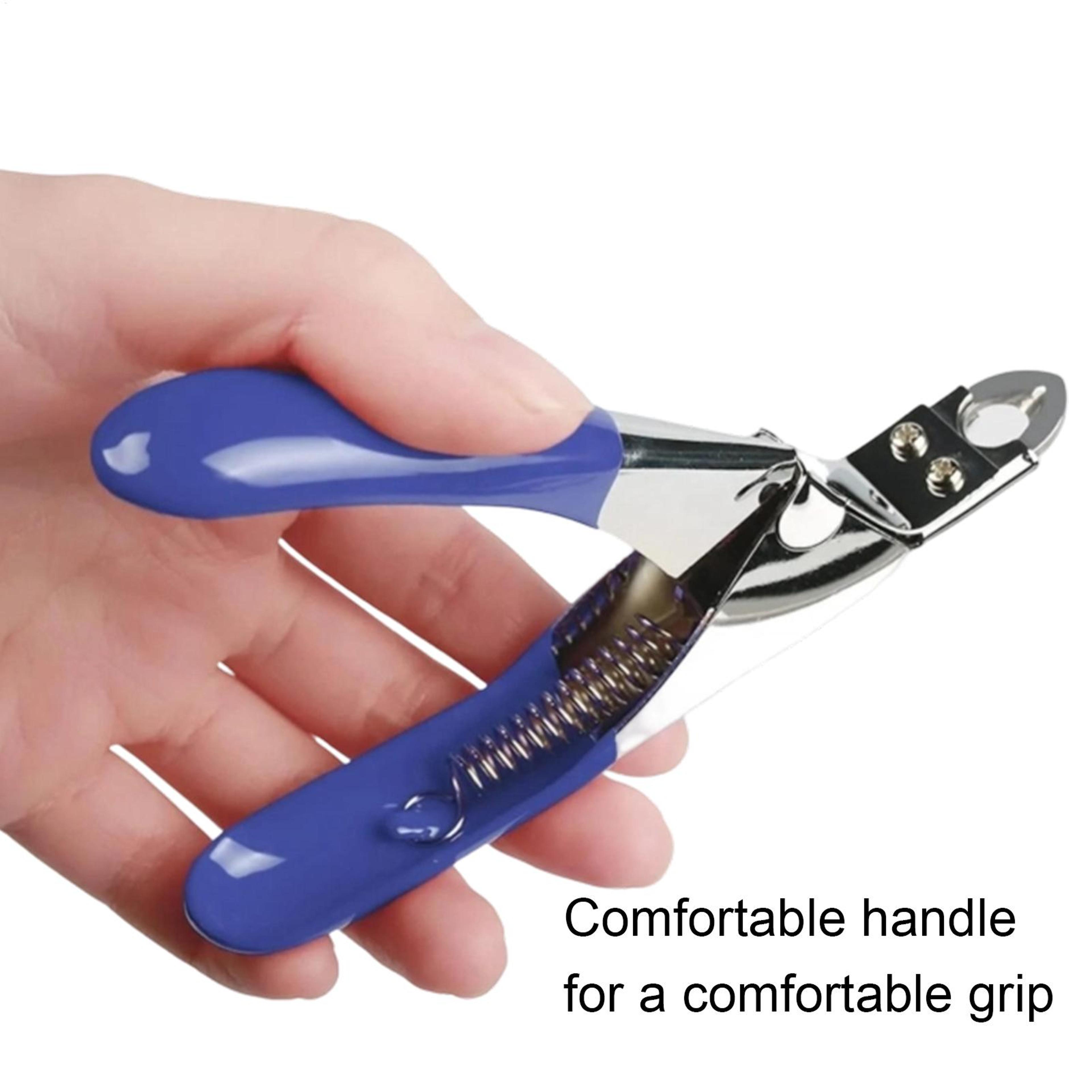 professional pet nail clippers stainless steel dog nail trimmer with nail file for cats & dogs