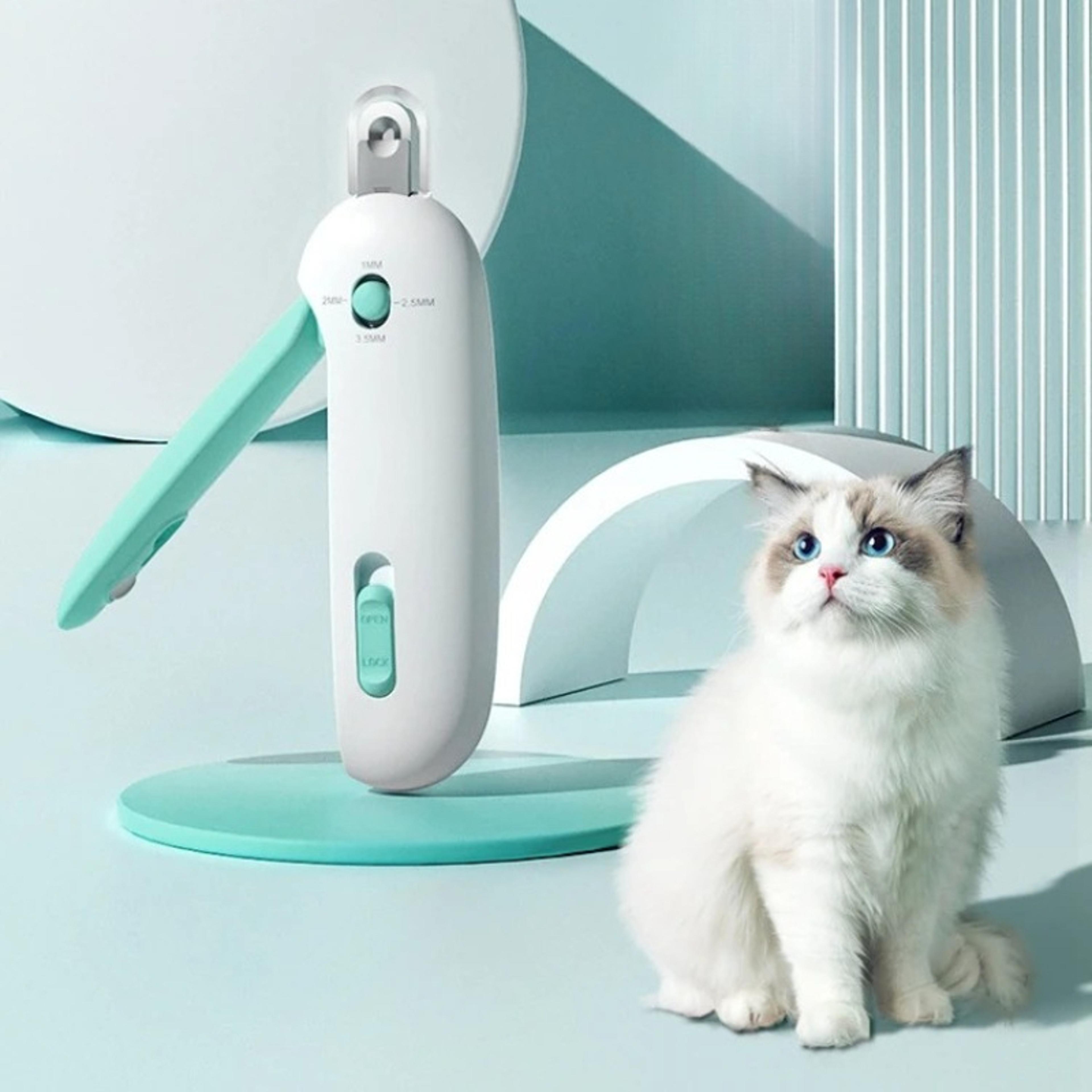 professional pet nail clippers with adjustable safety hole for cats & dogs