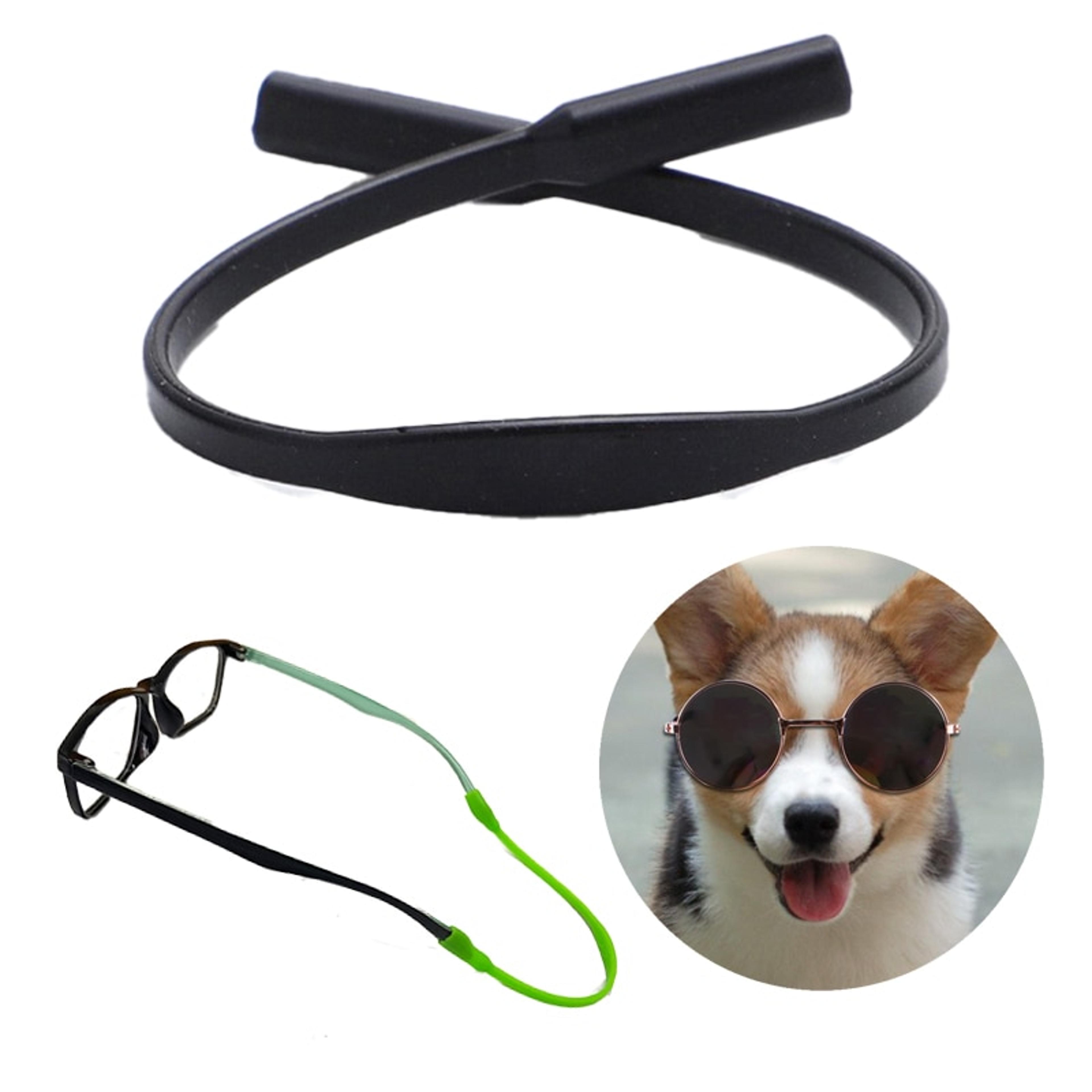 anti-slip silicone sunglasses chain for small pets