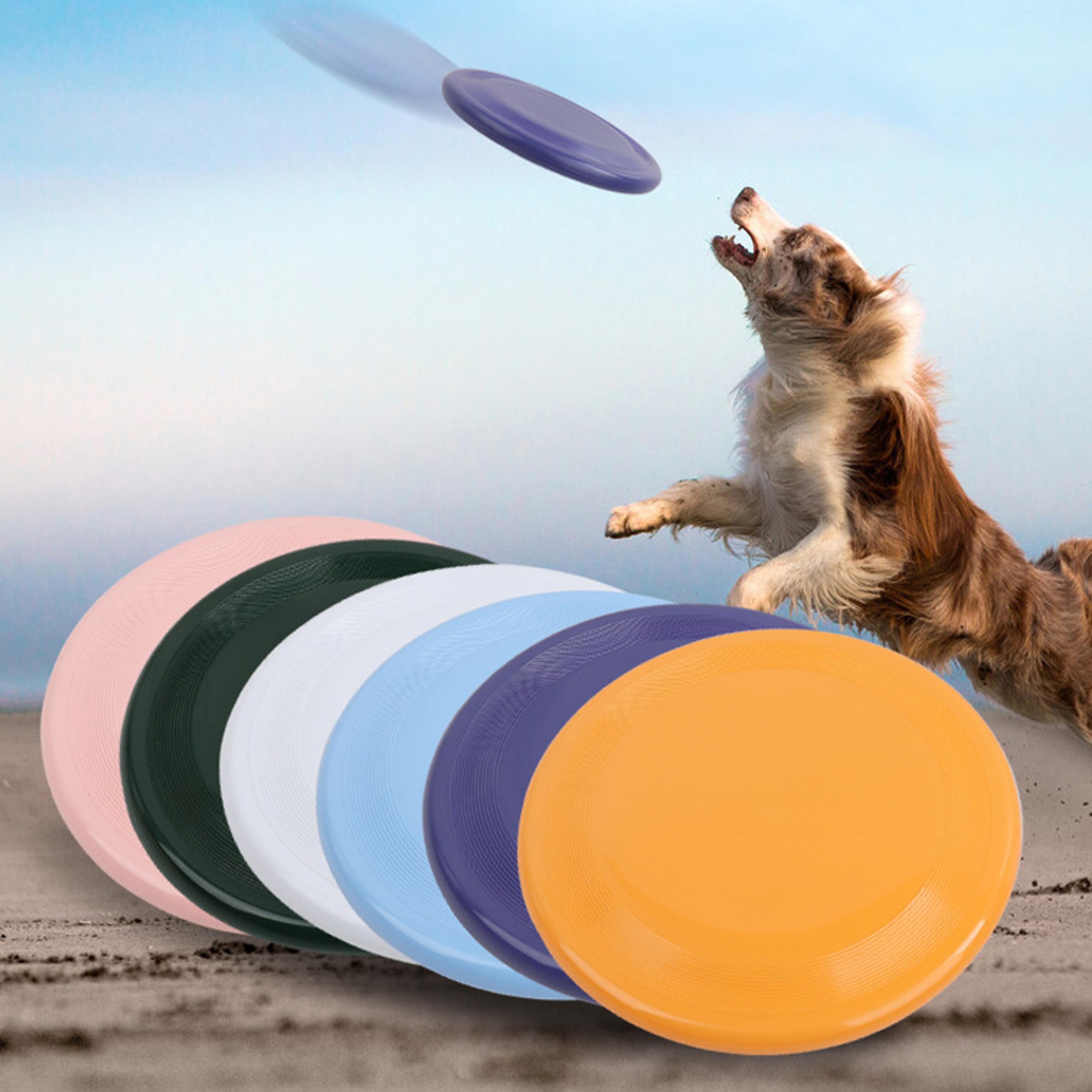 silicone flying disk toy for dogs durable, interactive training disc for puppies & dogs
