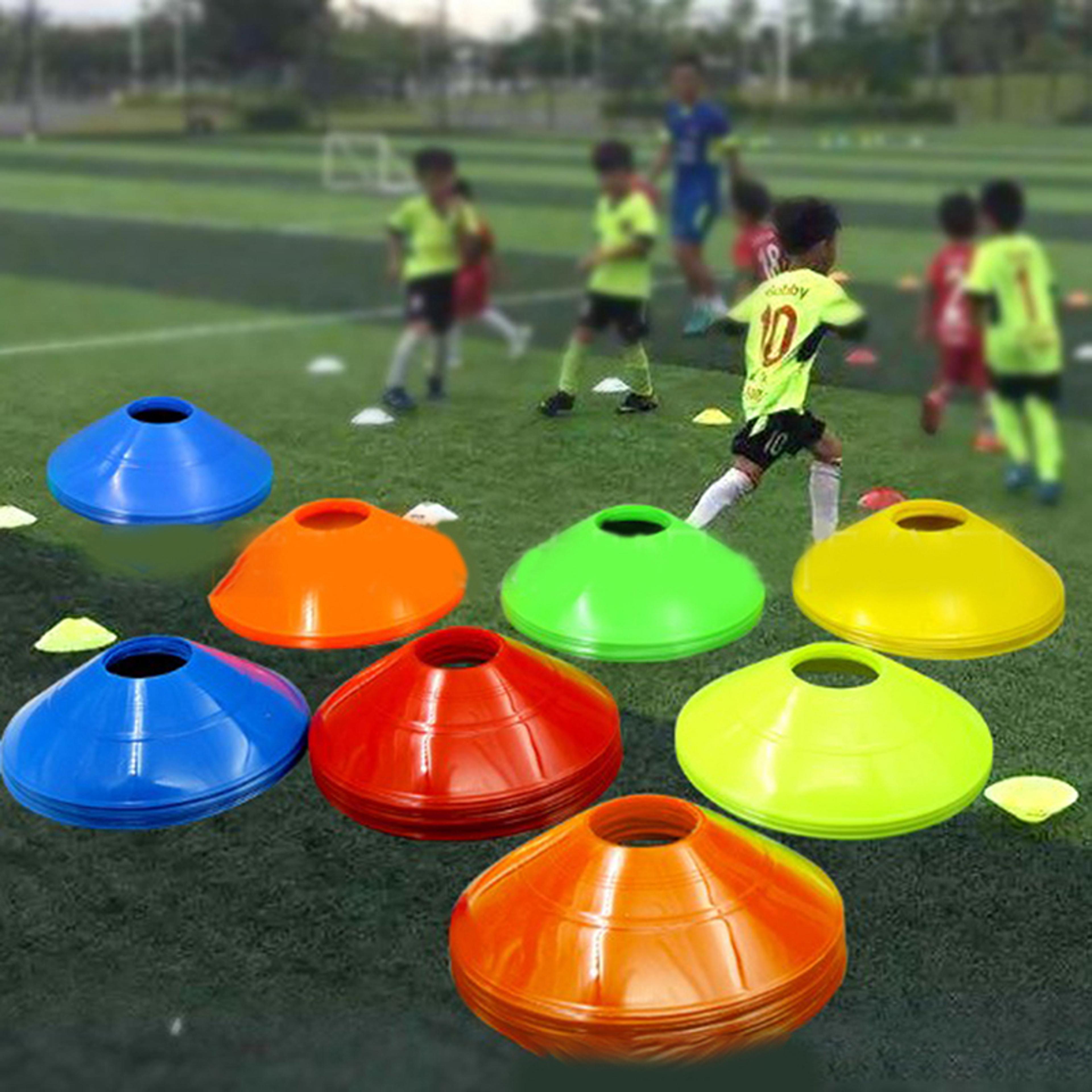 agility training cones set for soccer, skating and multi sport drills