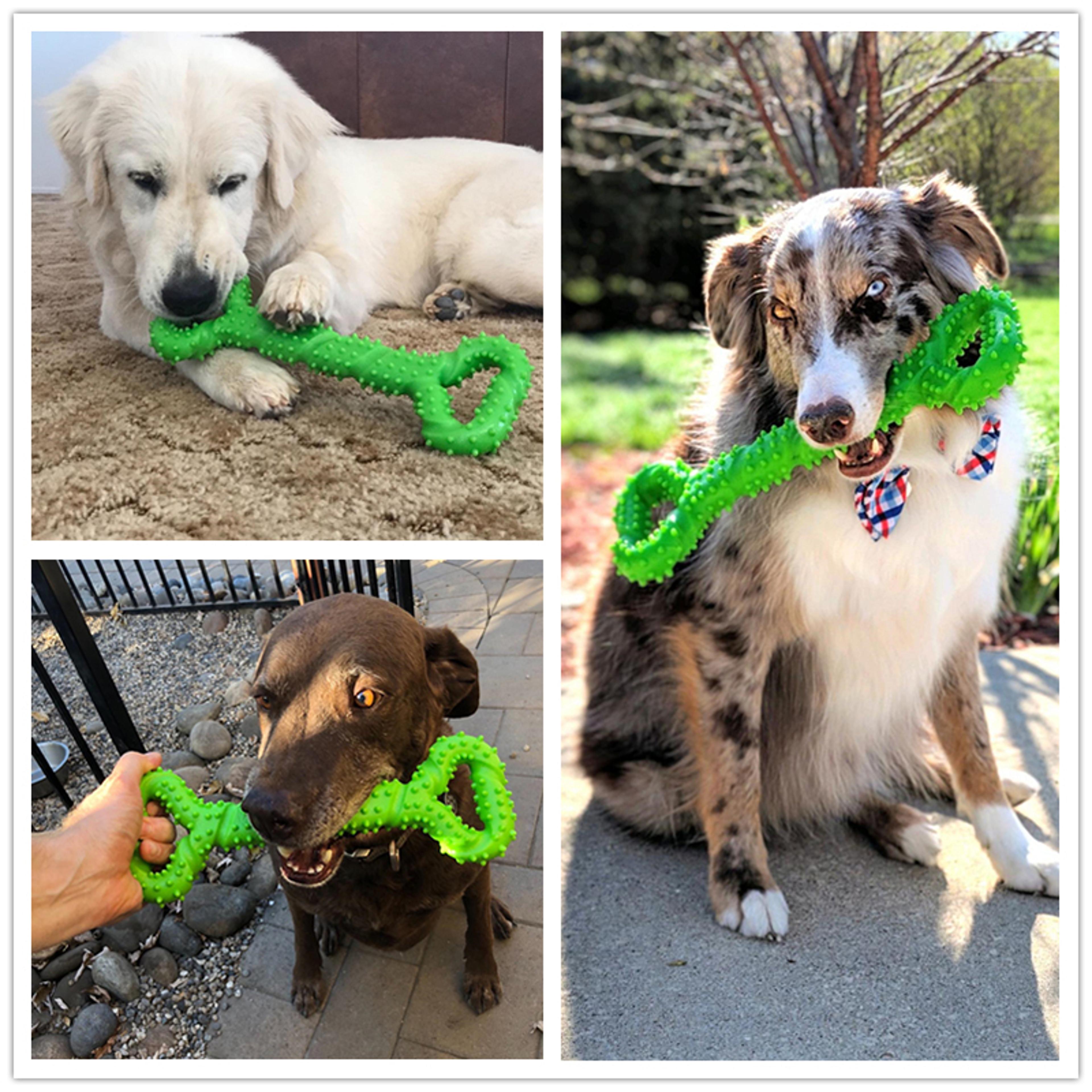 heavy duty large dog chew bone durable dog toy for aggressive chewers