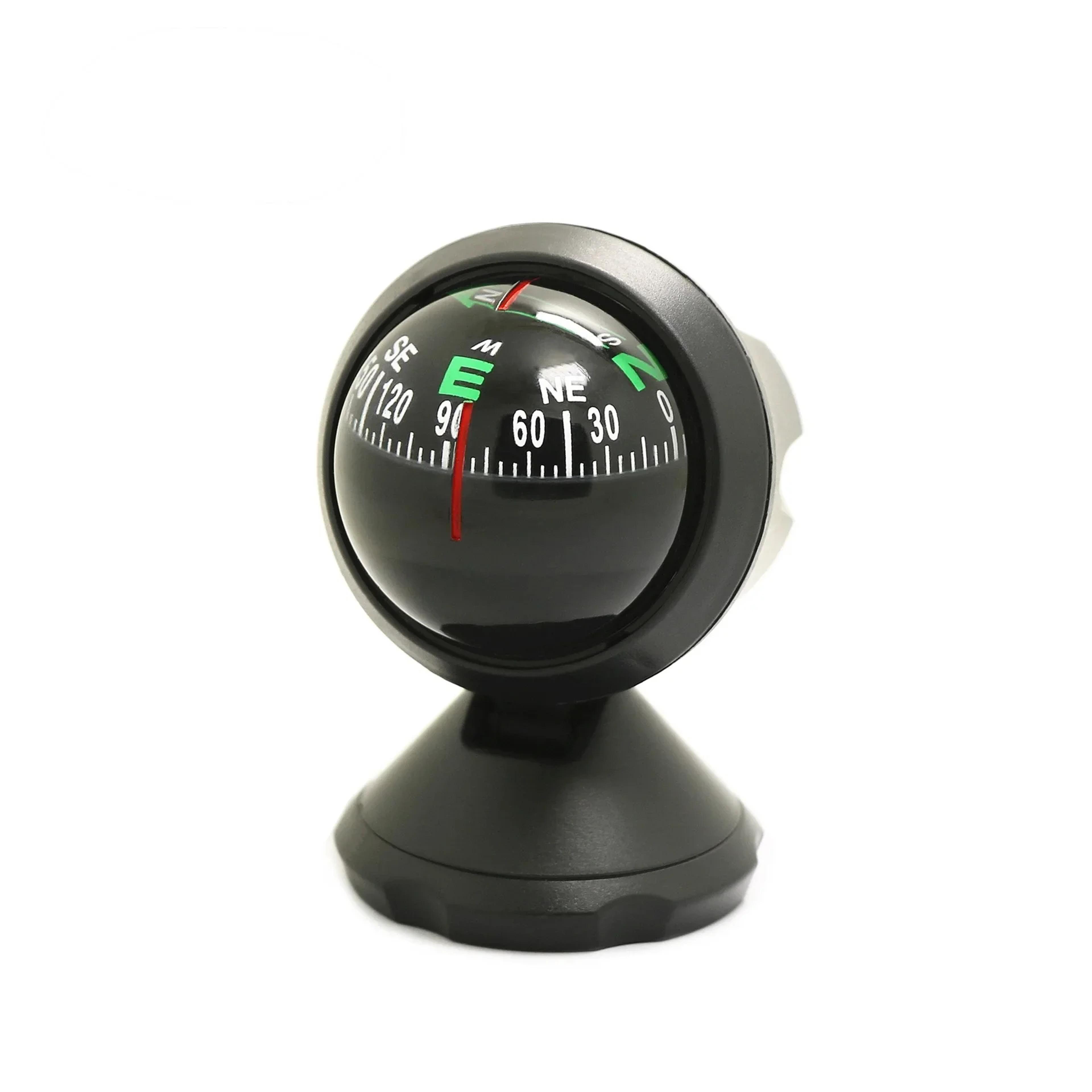 adjustable car compass dashboard compass for boat, truck and marine travel