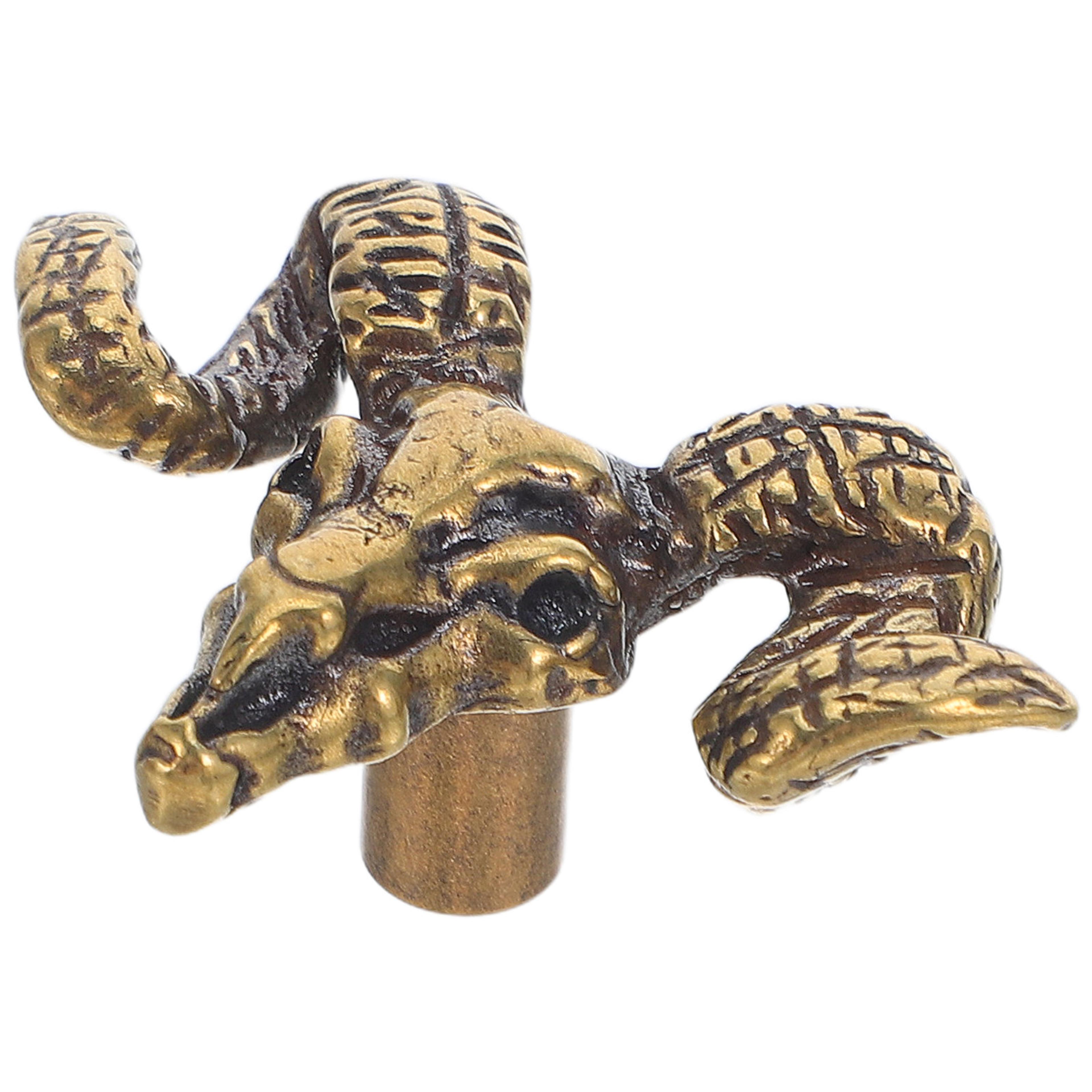 rustic western animal cabinet knob pull vintage drawer handle for kitchen & wardrobe
