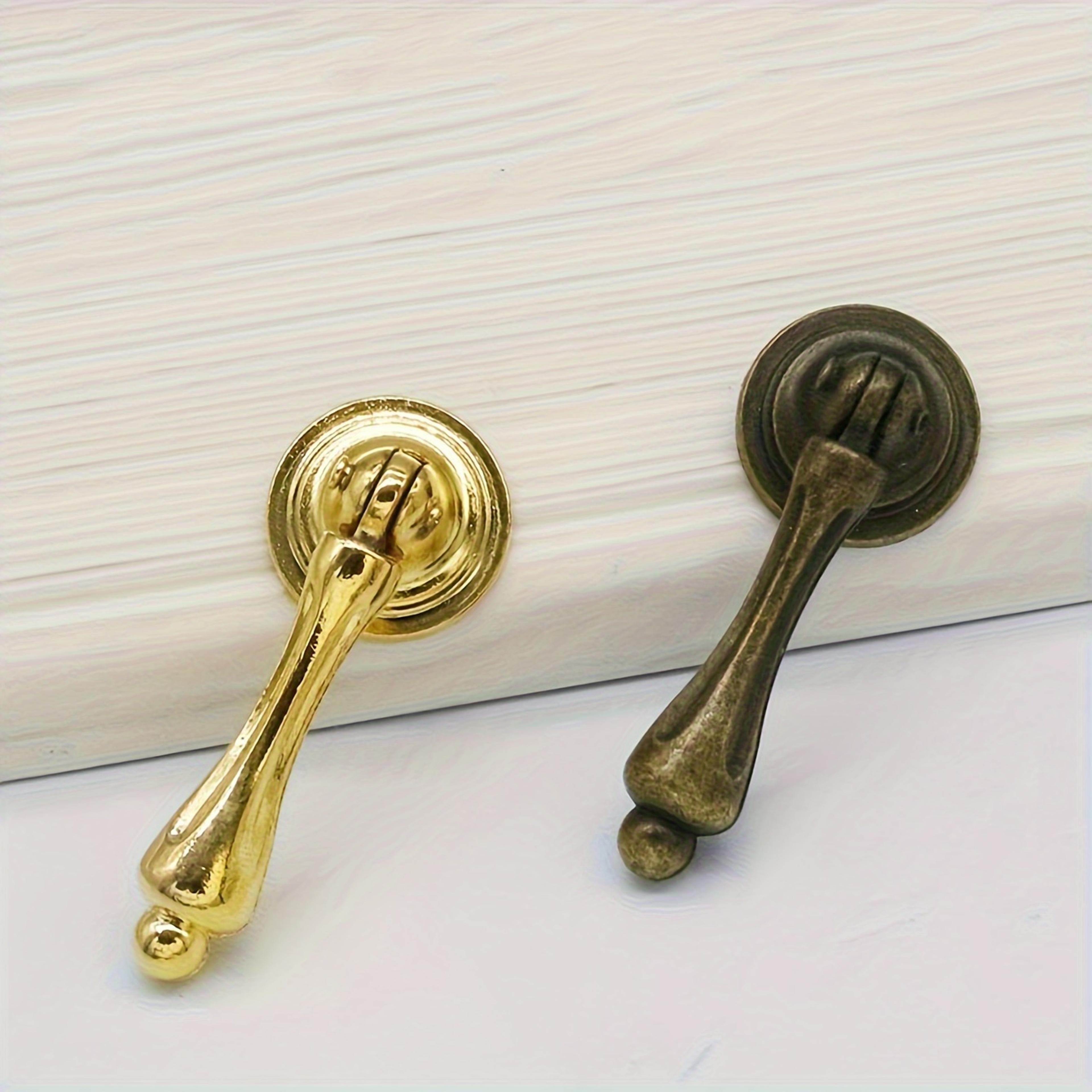 vintage single hole pendant cabinet handle for drawers and wardrobes
