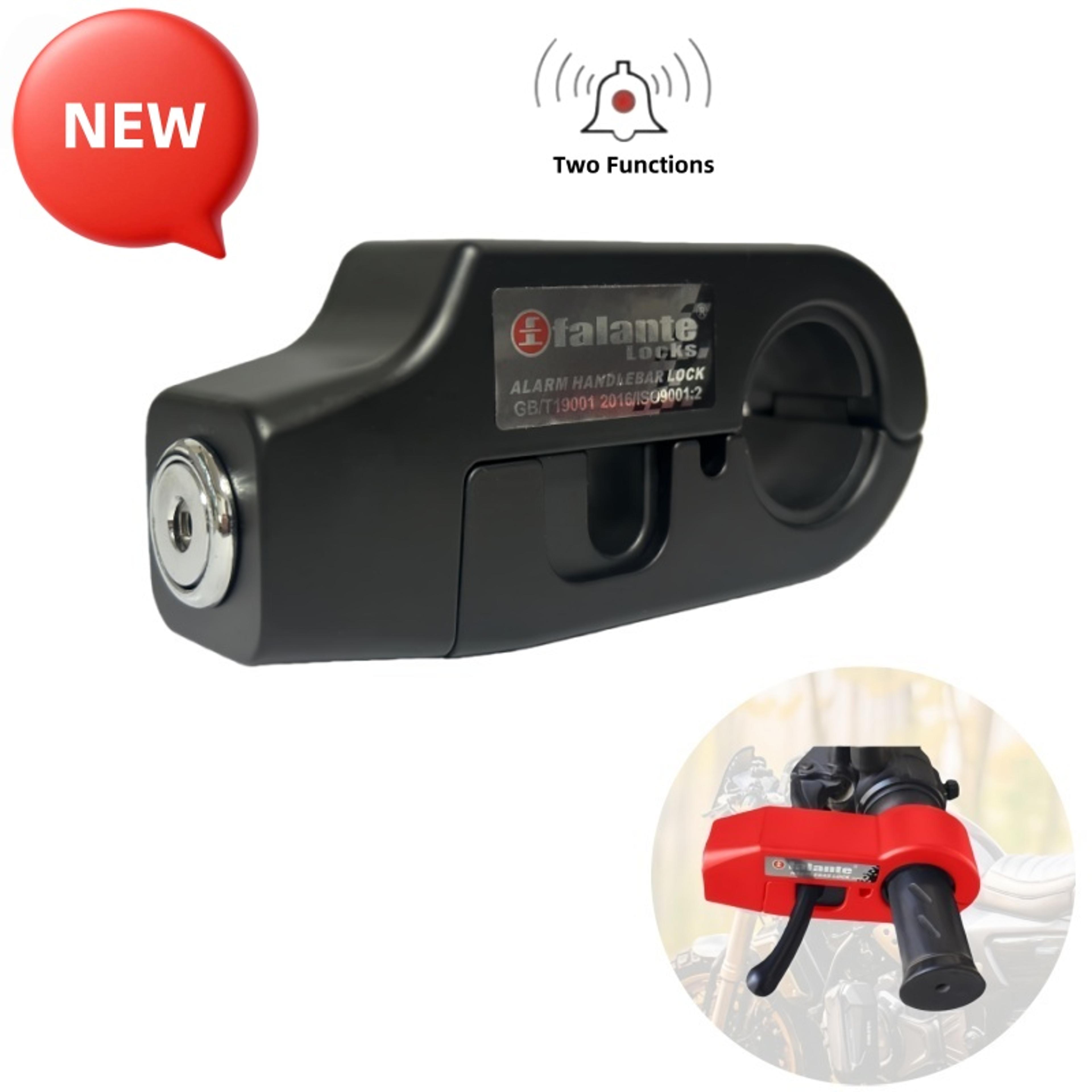 anti theft motorcycle handlebar lock for brake grip security