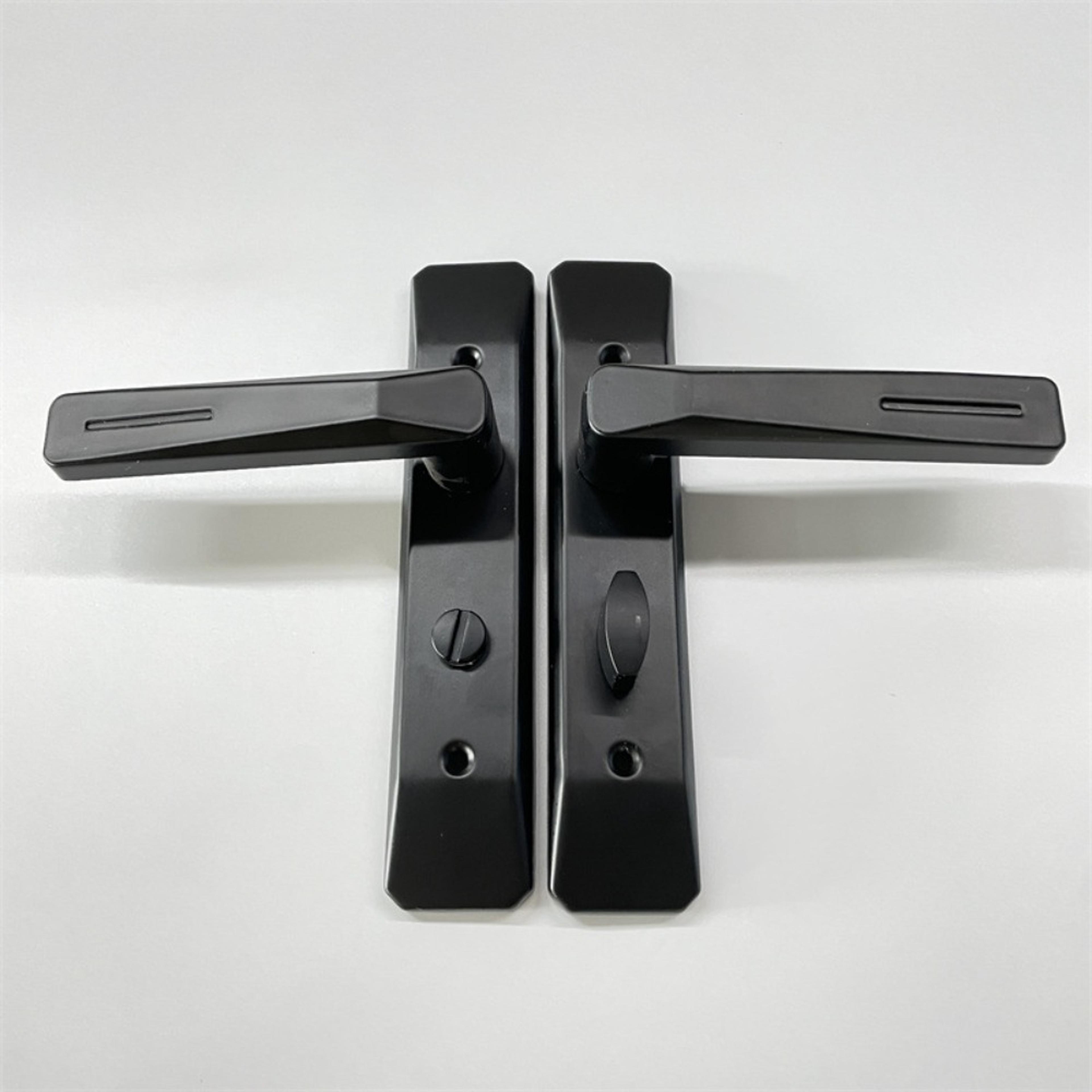 keyless bathroom door lock with thickened handle for bedroom privacy