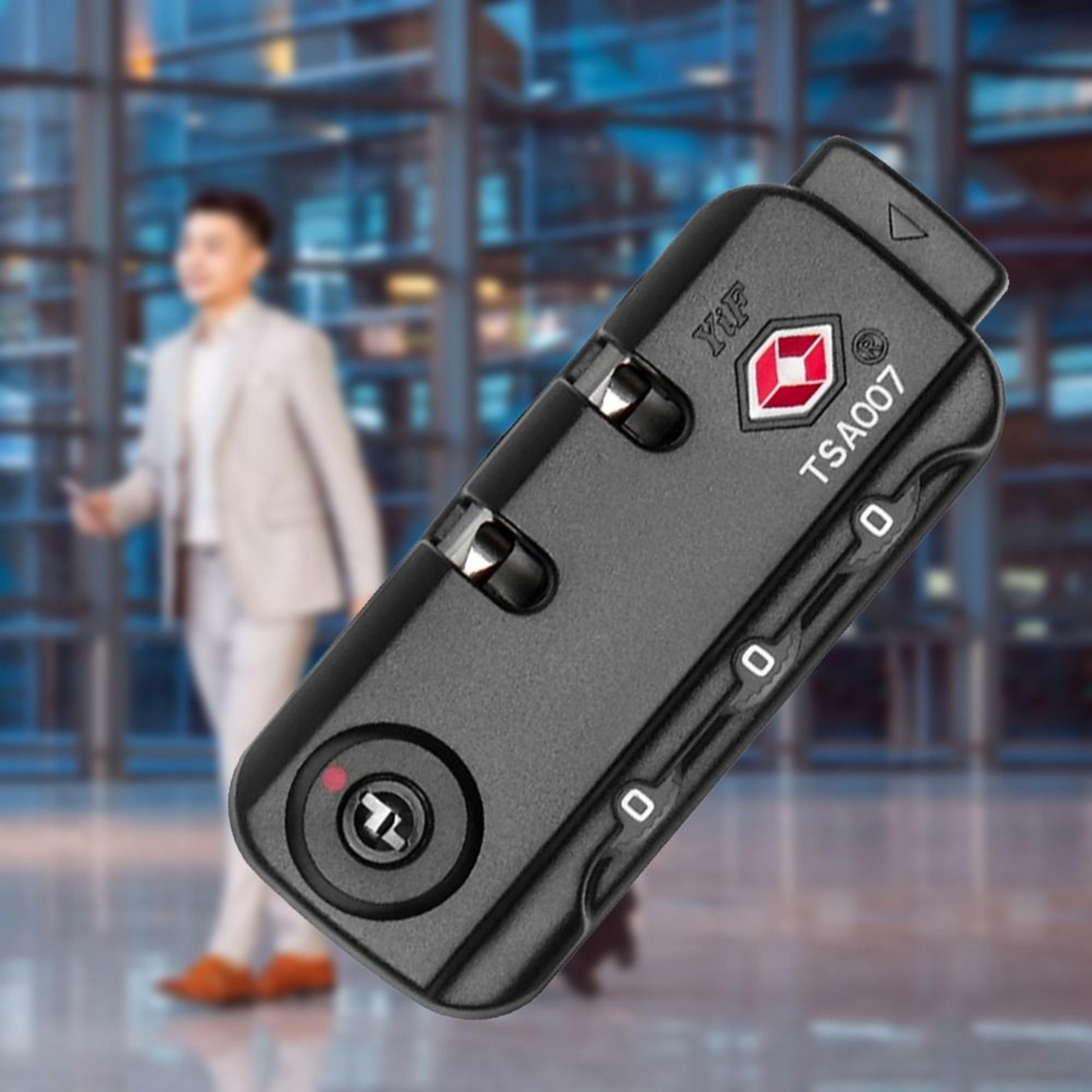 digit combination steel wire luggage lock for travel bags and cabinets