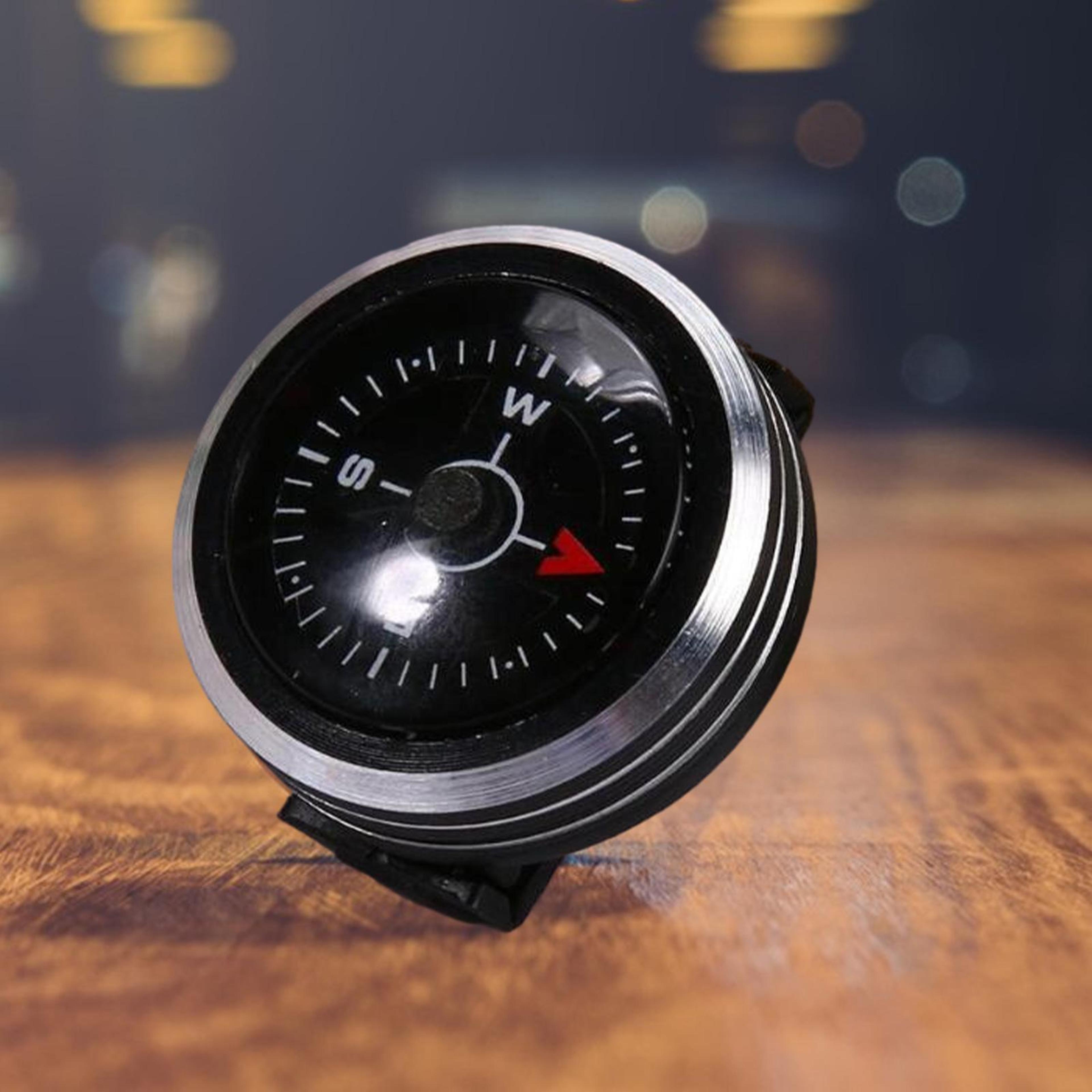 slip on wrist compass for watch bands and paracord bracelets