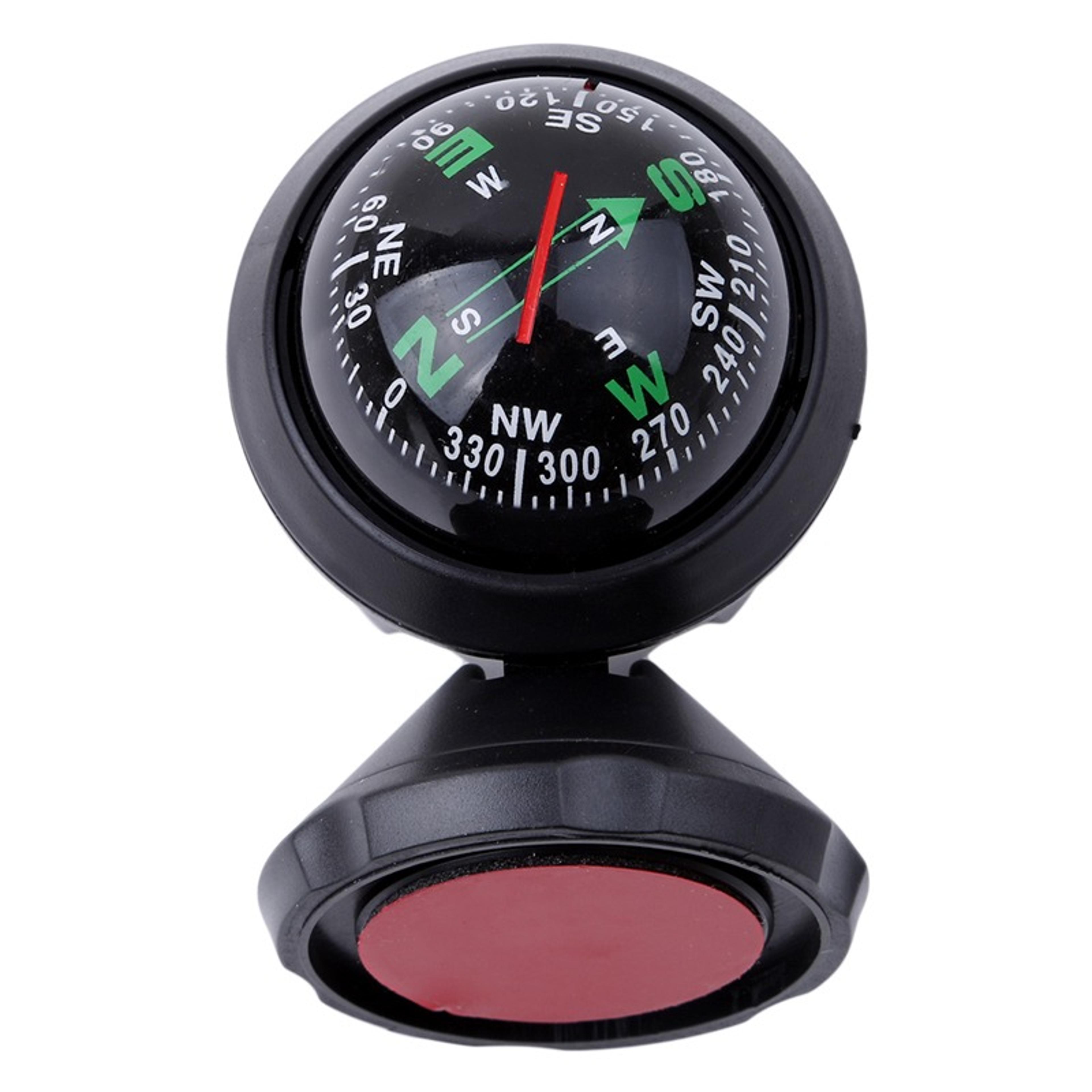 waterproof car compass with suction cup for vehicle navigation
