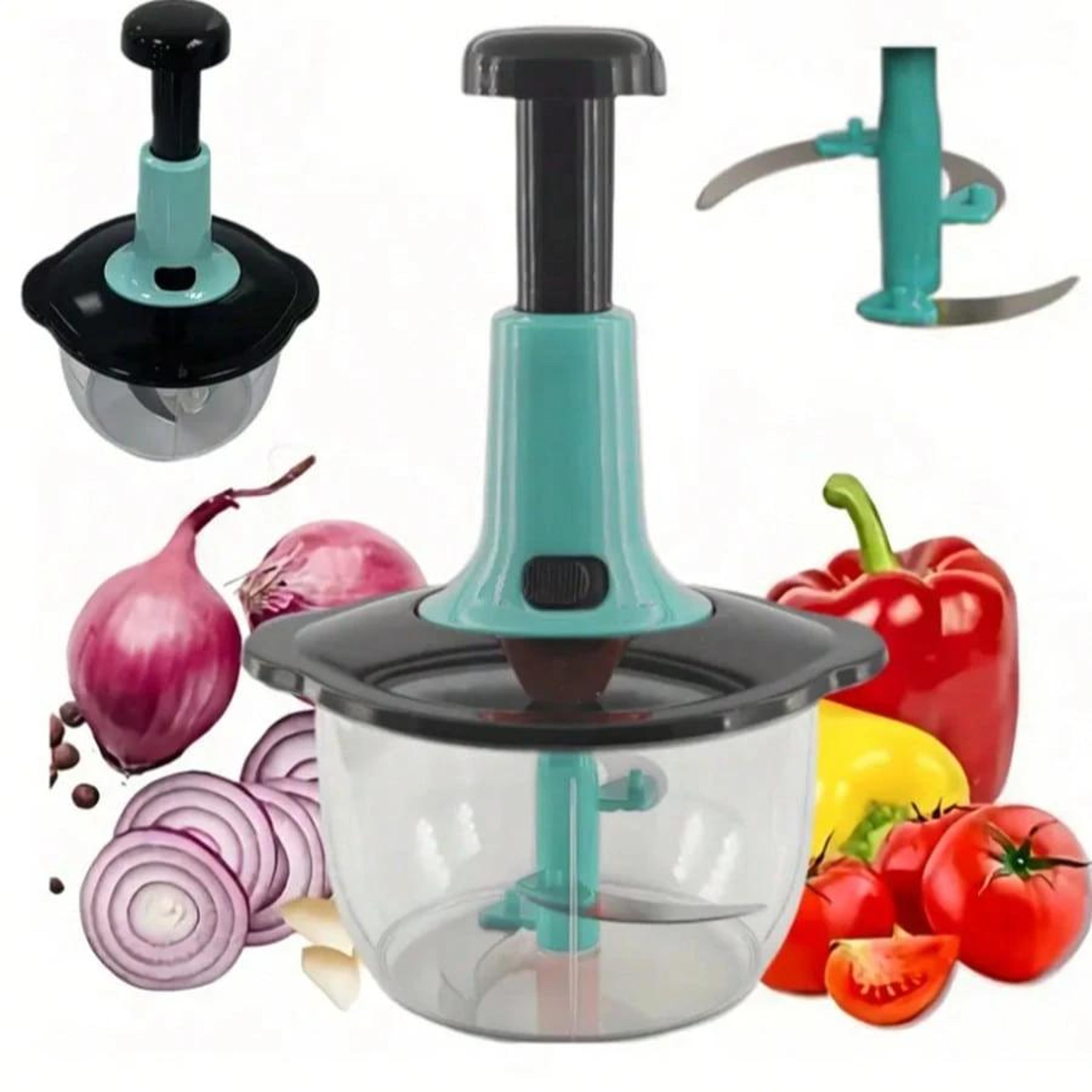 premium vegetable & herb chopper compact, easy to use kitchen tool
