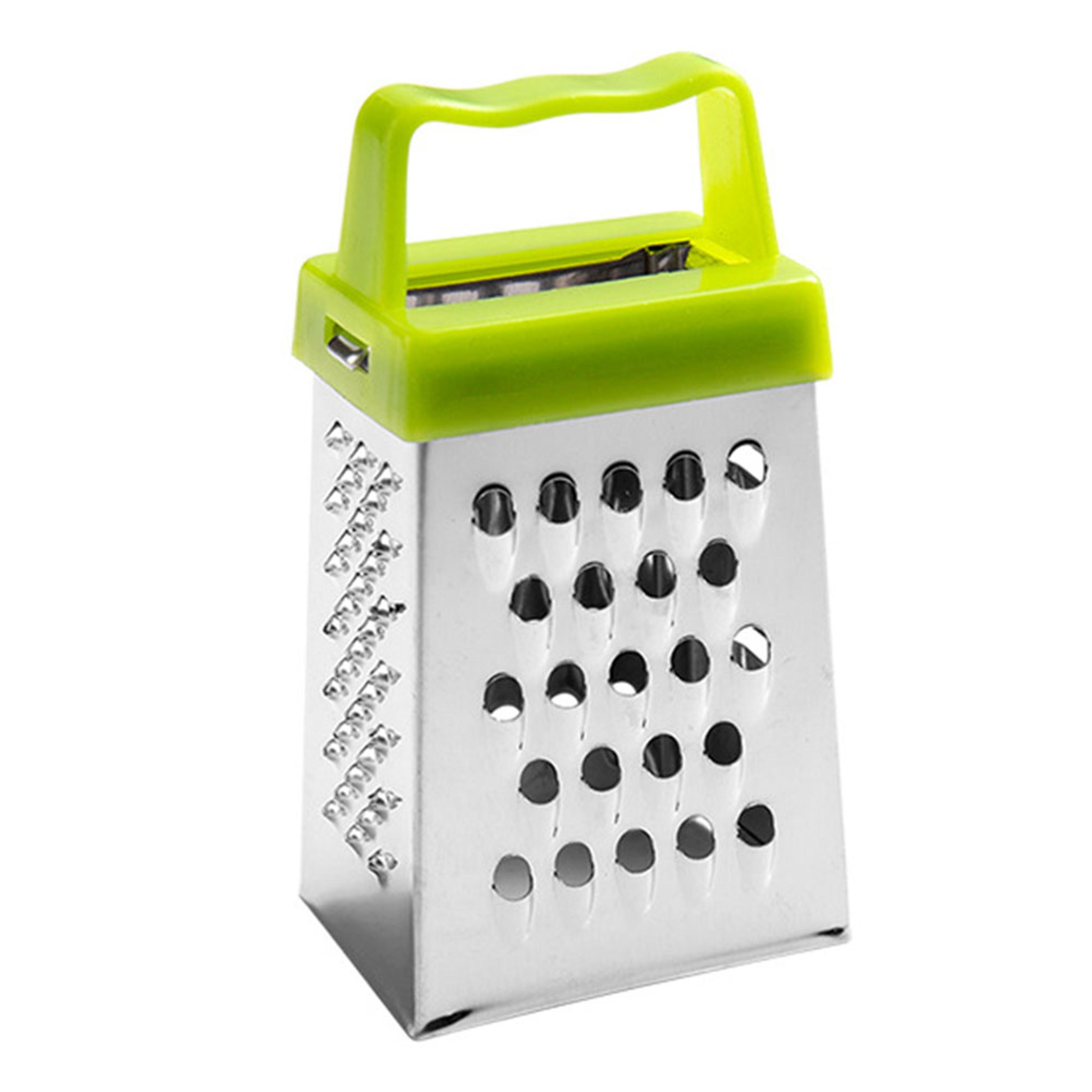 premium stainless steel box grater & multipurpose vegetable cutter