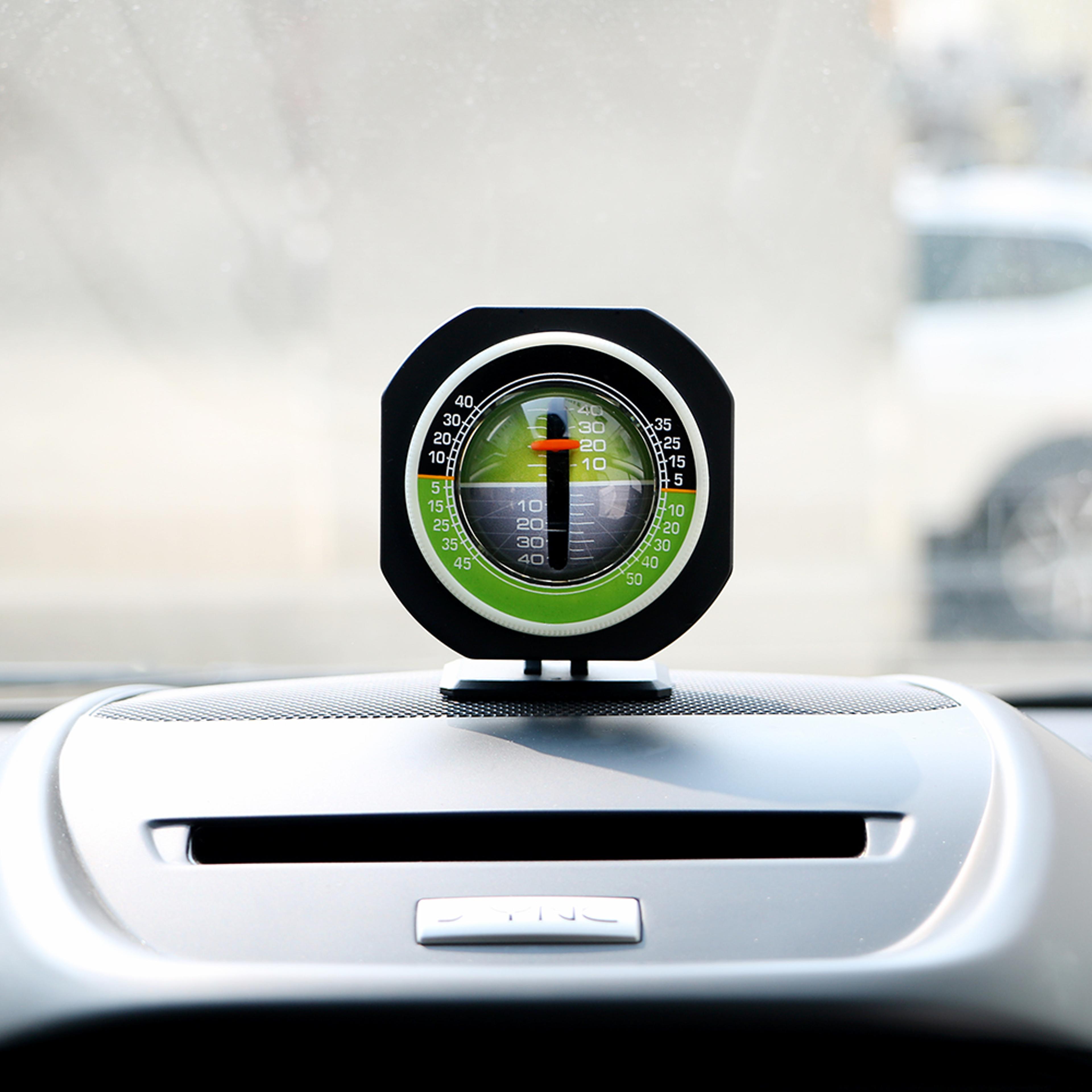 high precision car inclinometer & slope meter gauge with led display vehicle angle level gauge
