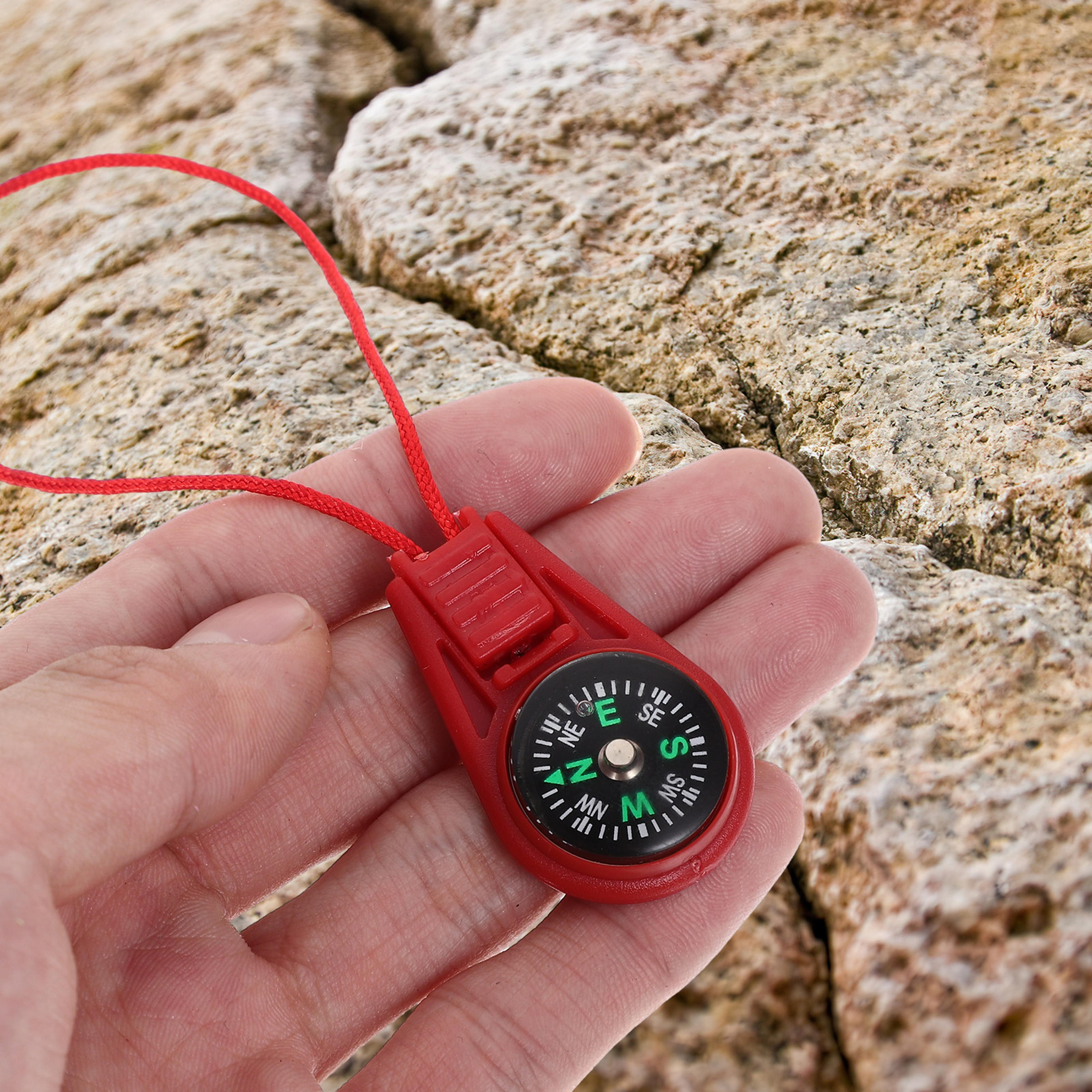 pocket sized outdoor compass bulk pack hiking, fishing & survival gear