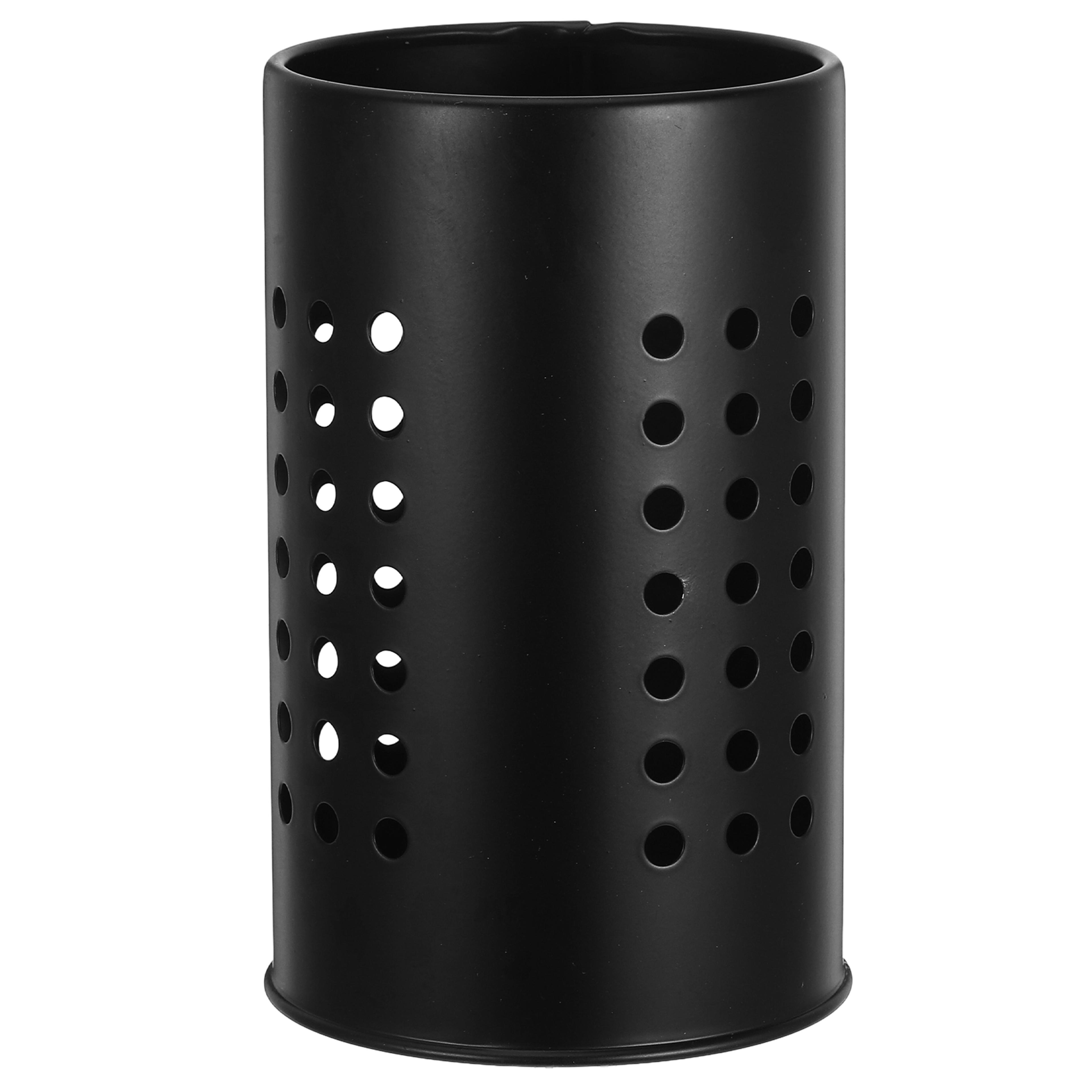 stainless steel utensil holder & kitchen countertop organizer with drainage