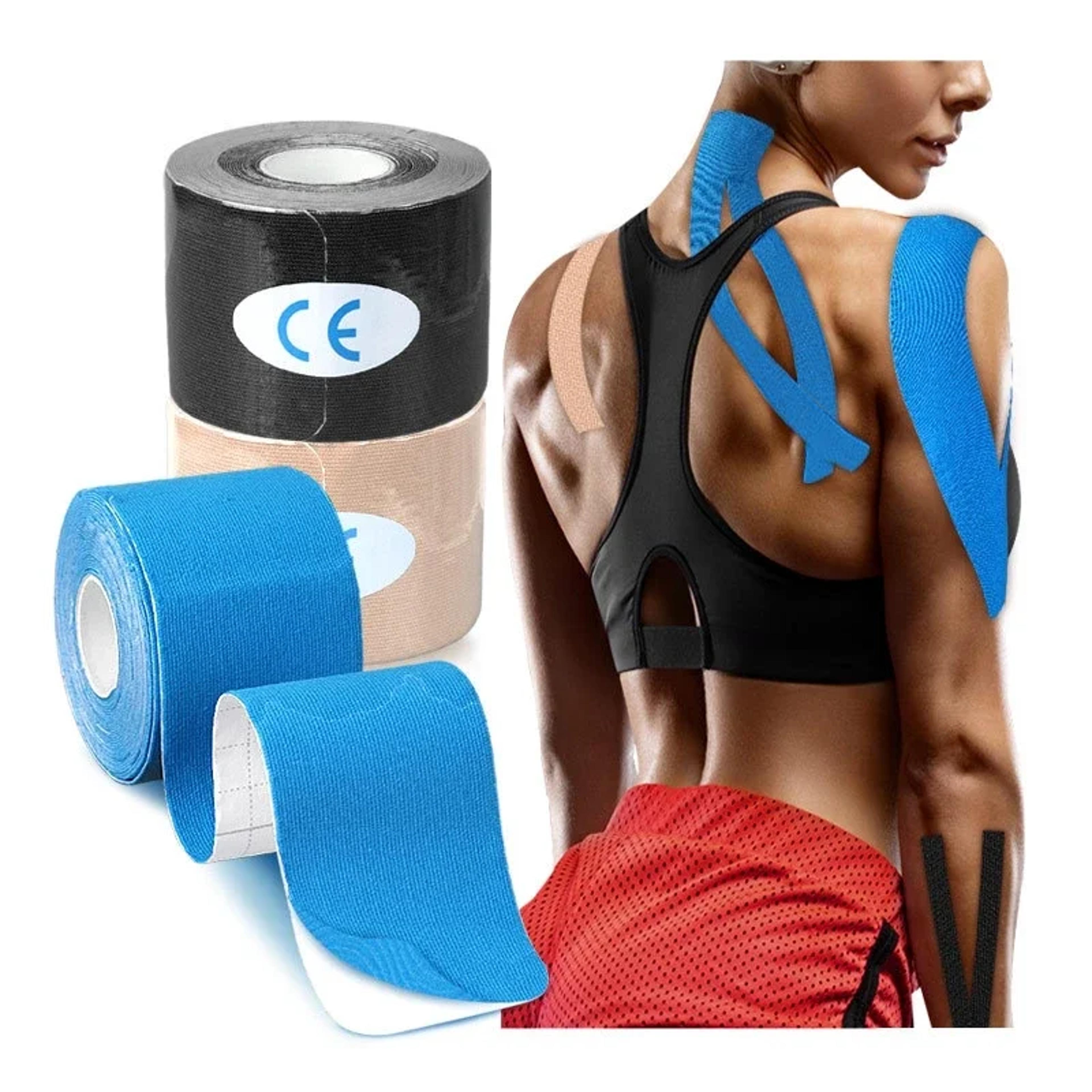 tape for muscle & knee pain relief, elastic athletic recovery