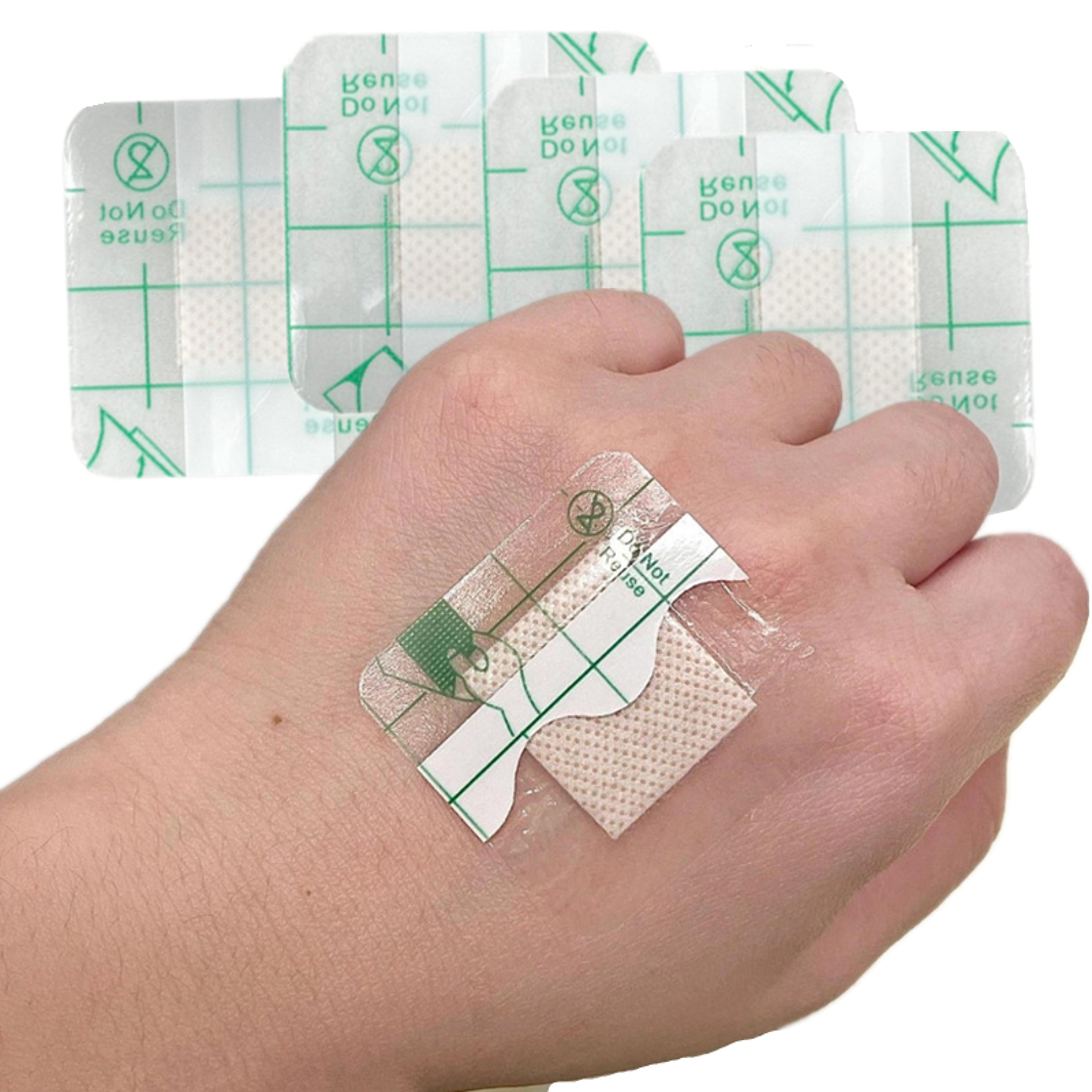 premium pu waterproof transparent bandages pack
