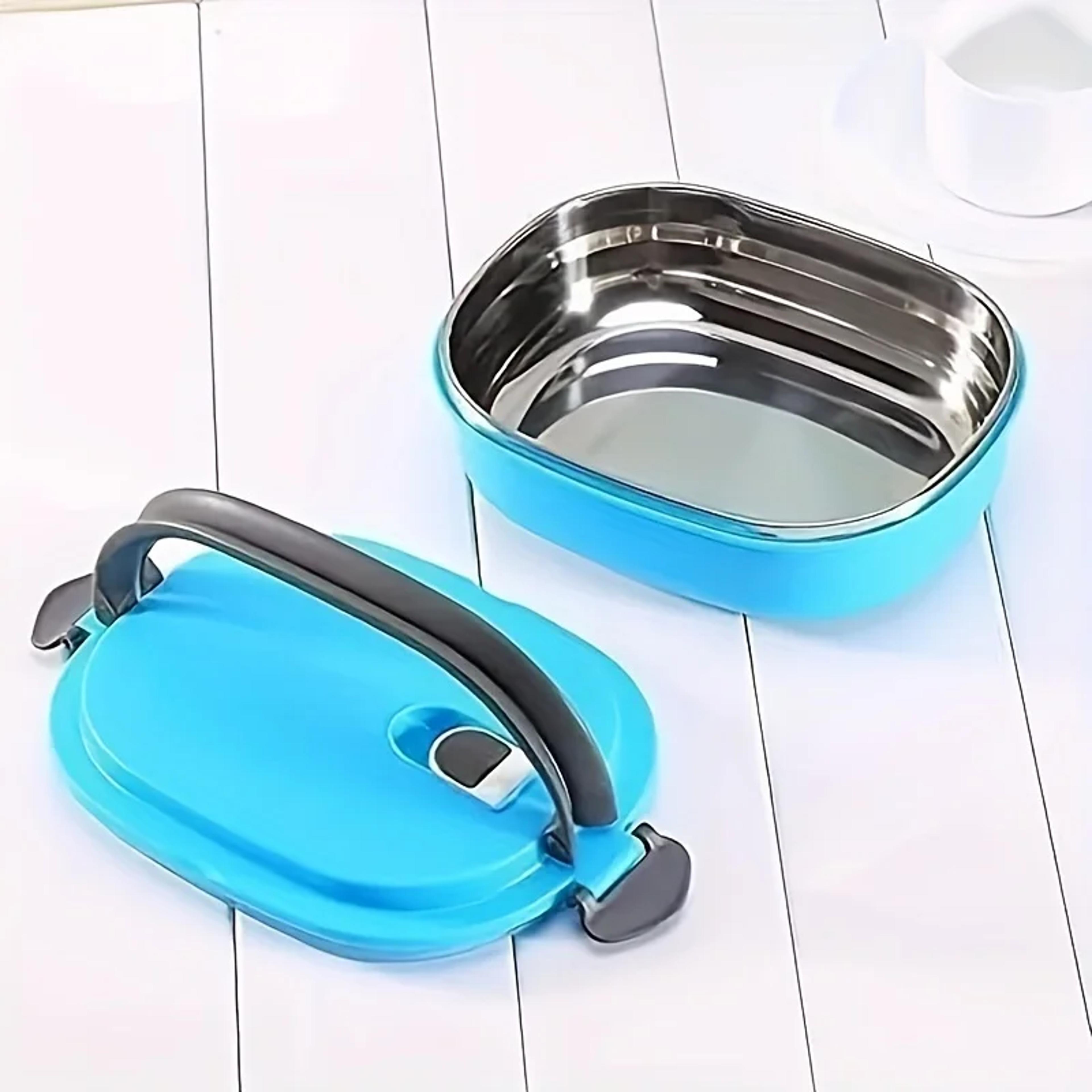 portable insulated bento box single layer lunch container for students & office workers