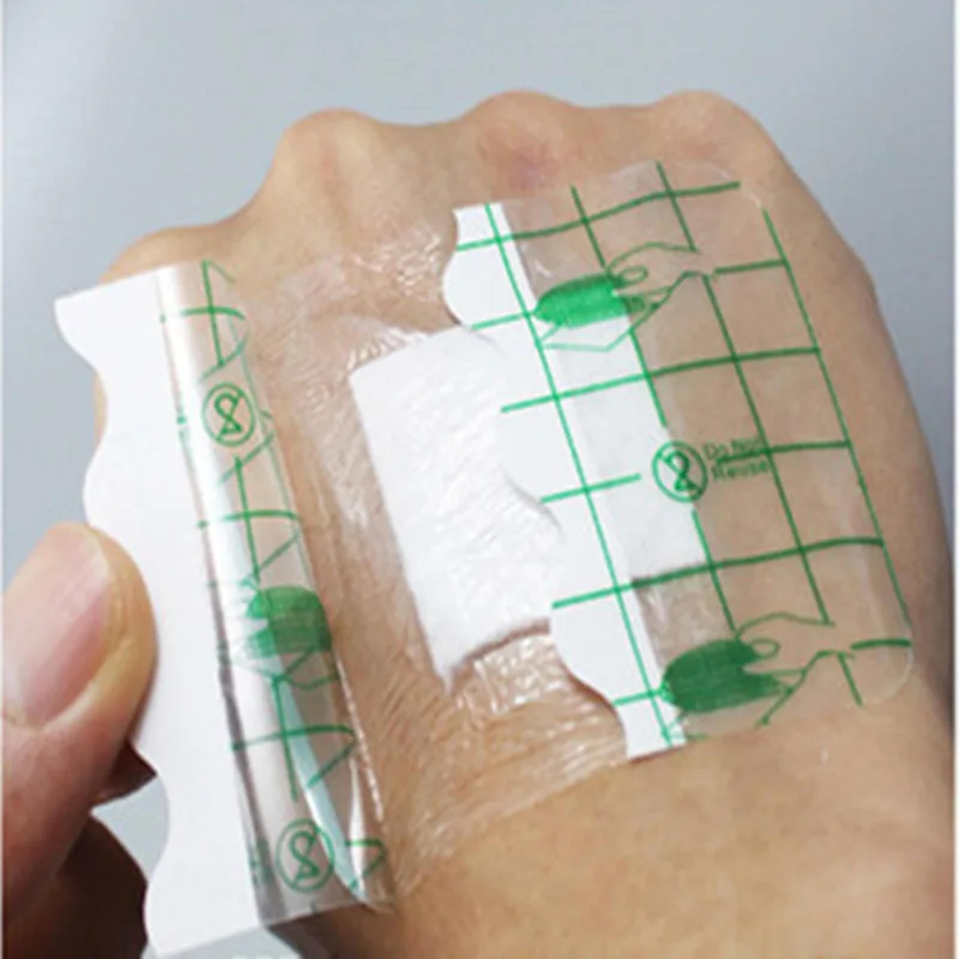 transparent adhesive bandage waterproof wound plasters for first aid