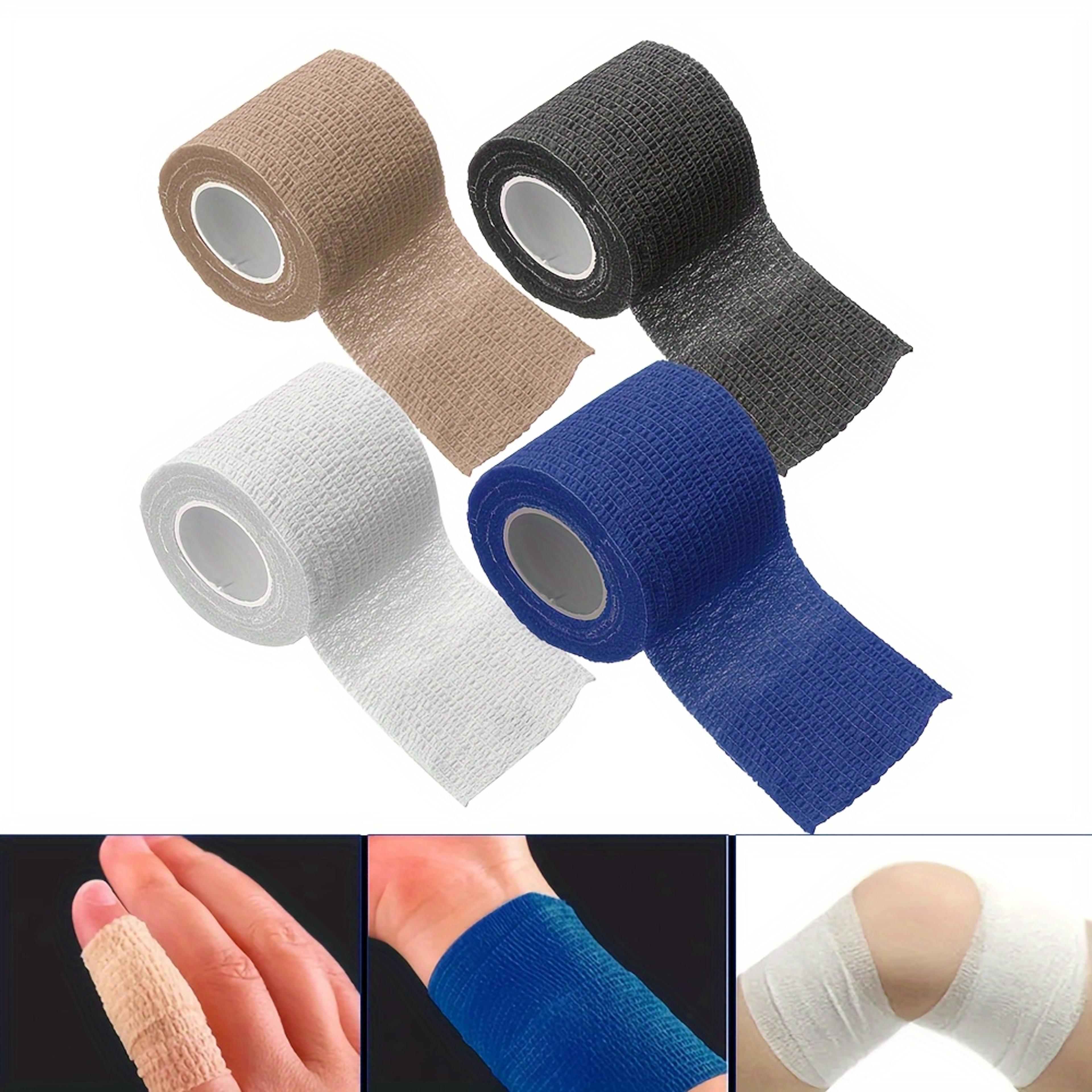 breathable self adhesive sports bandage for wrist, finger & knee support